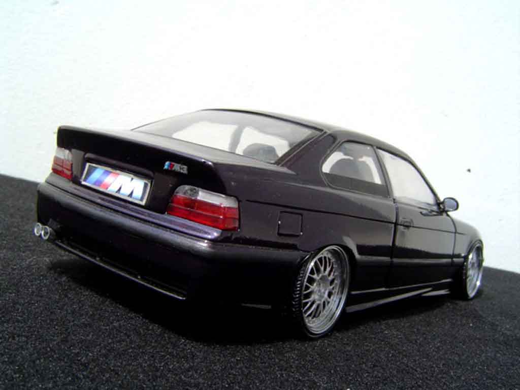 Bmw M3 coupe E36 peinture techno violet 1/18 Ut Models
