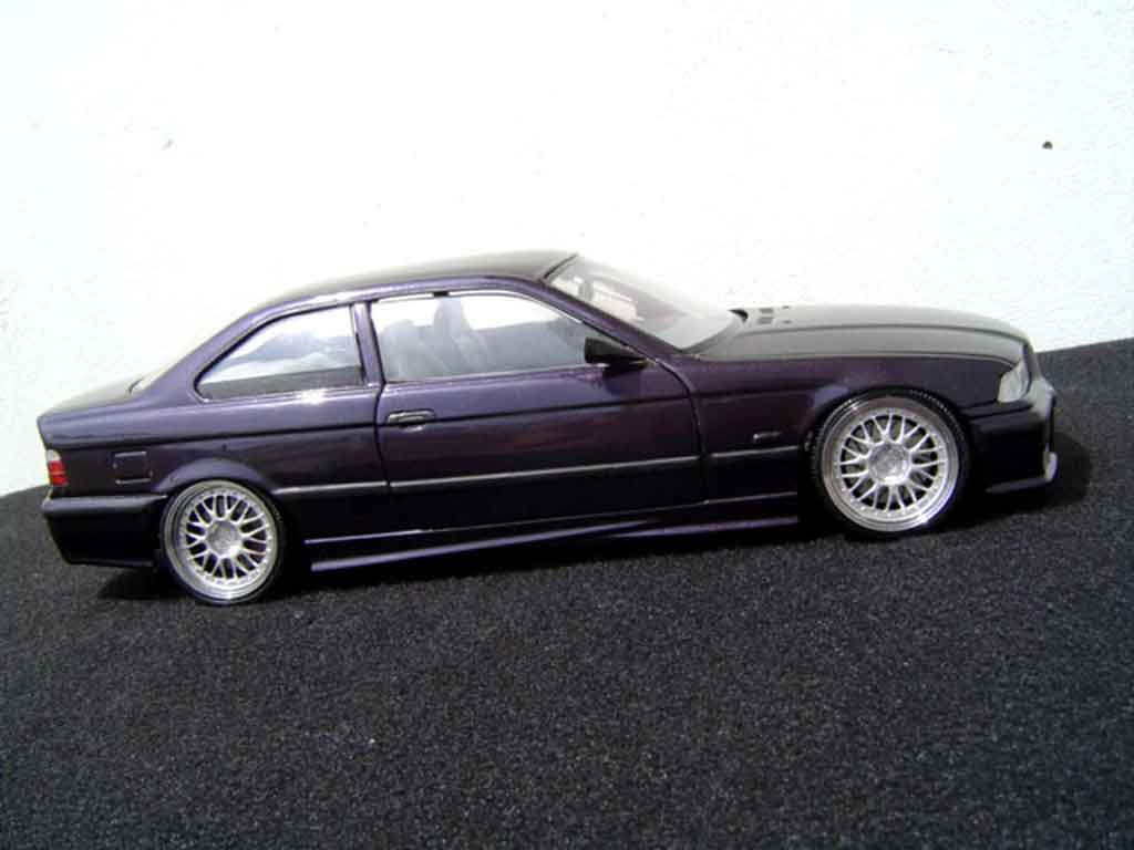 Bmw M3 coupe E36 peinture techno violet 1/18 Ut Models