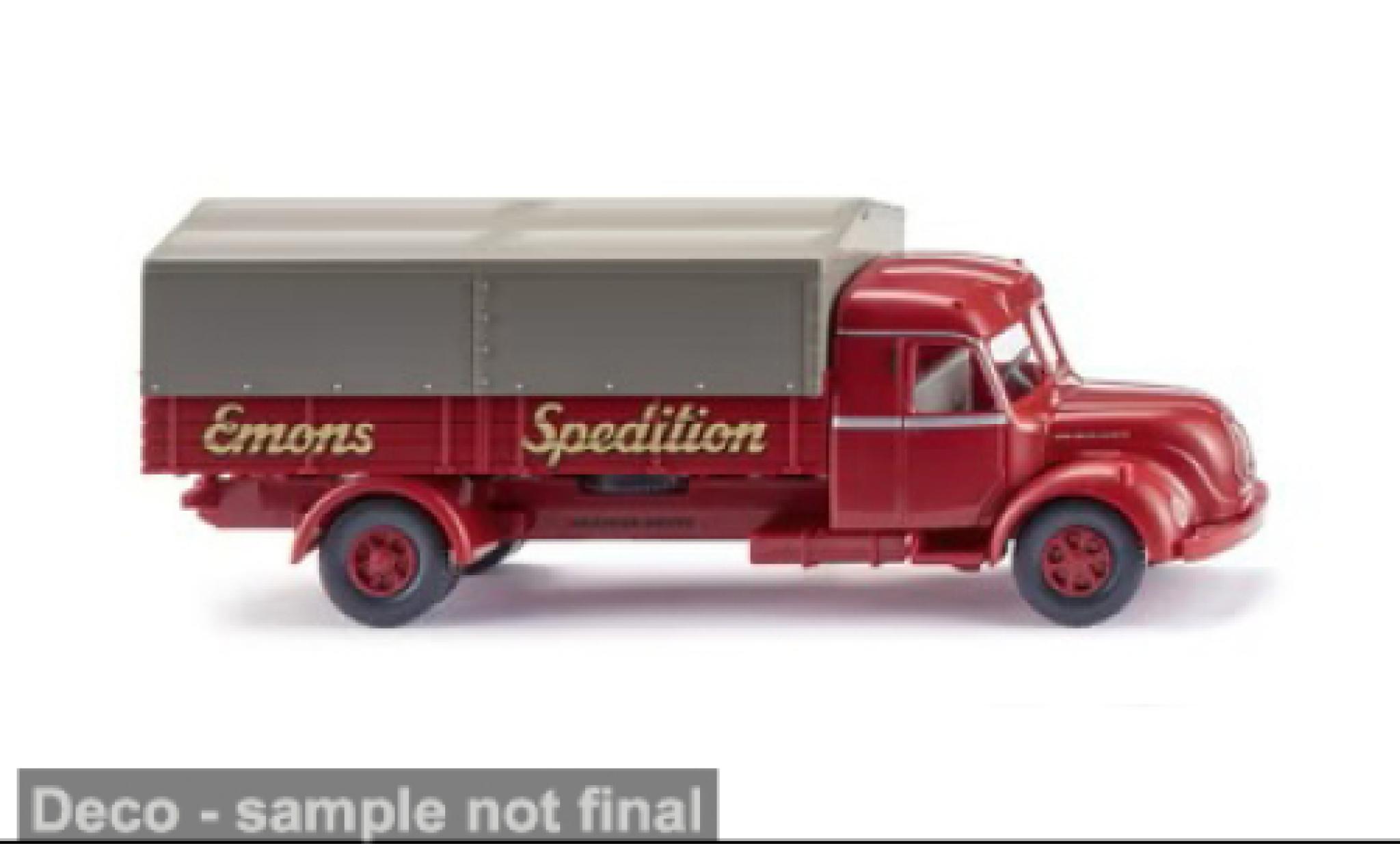 Magirus S 7500 1/87 Wiking 1955 Spedition Emons 1:87 diecast model cars