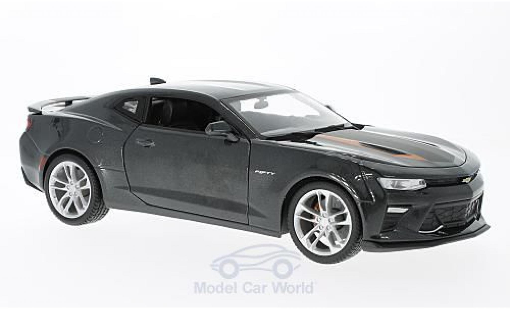 Chevrolet Camaro 1/18 Maisto Fifty metallic grey 2017 diecast model cars