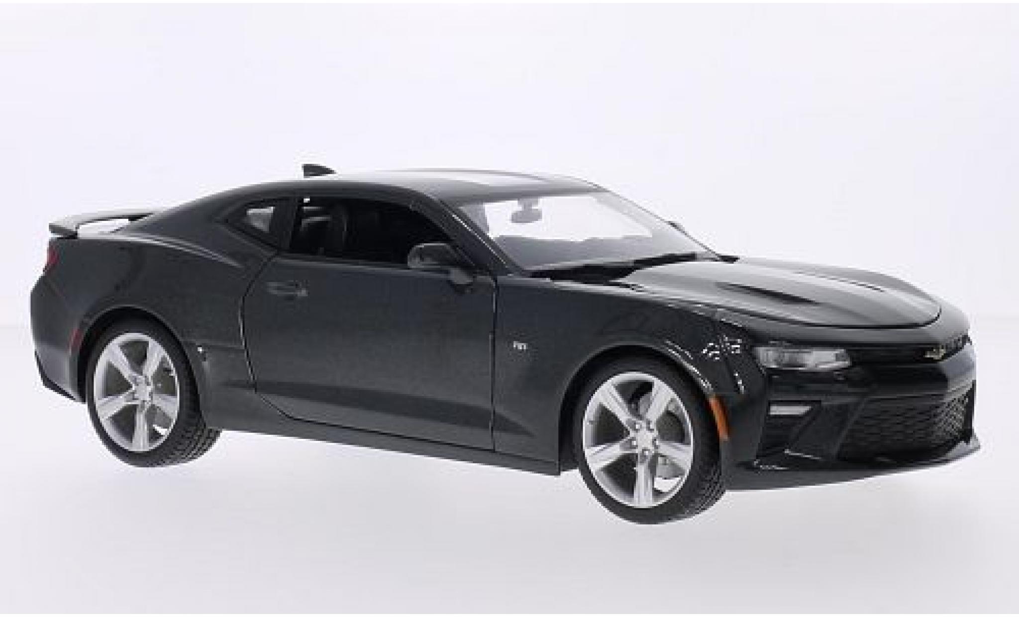 Chevrolet Camaro 1/18 Maisto SS metallic grey 2016 diecast model cars