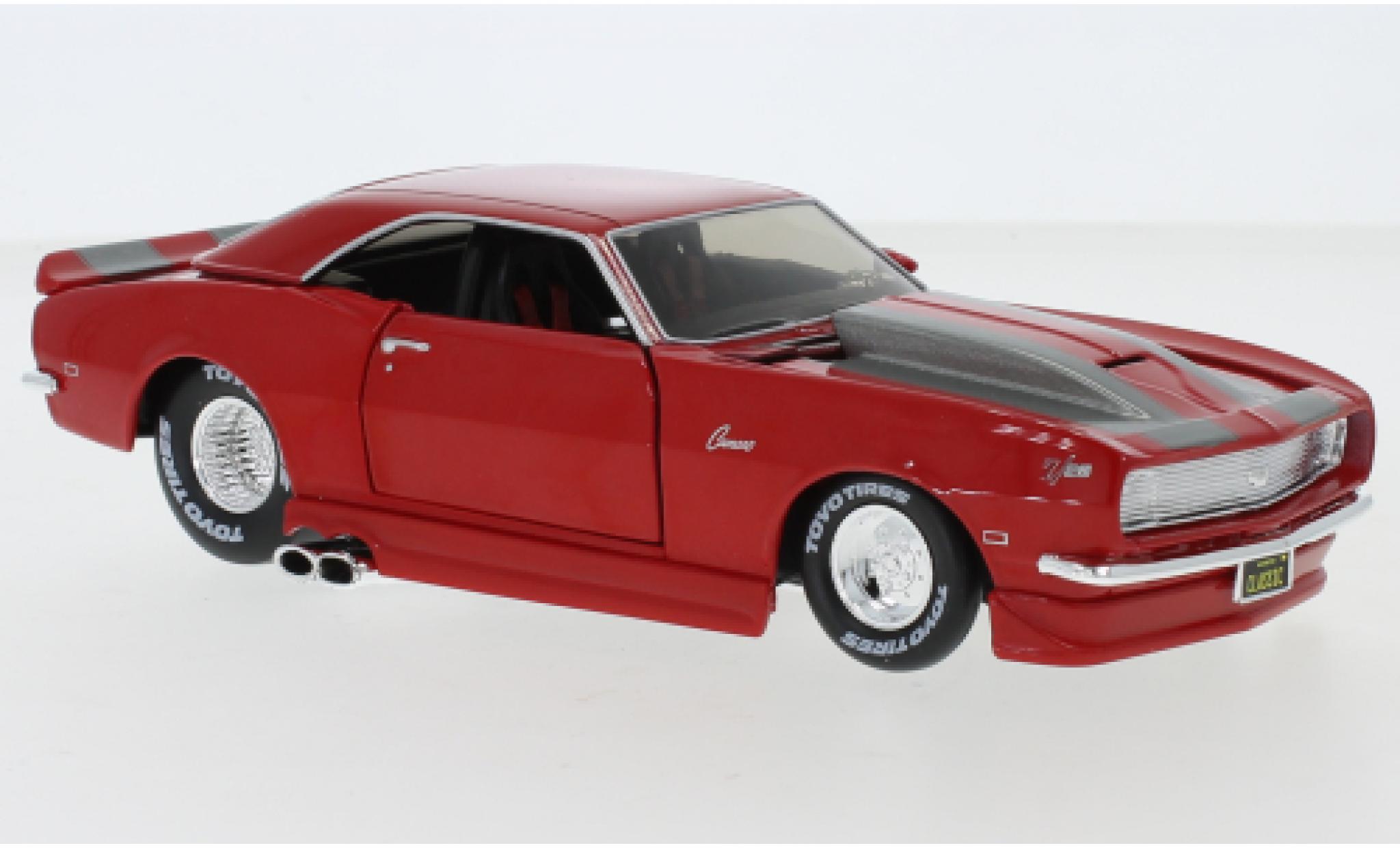Chevrolet Camaro 1/24 Maisto Z/28 Tuning red/grey 1968 diecast model cars