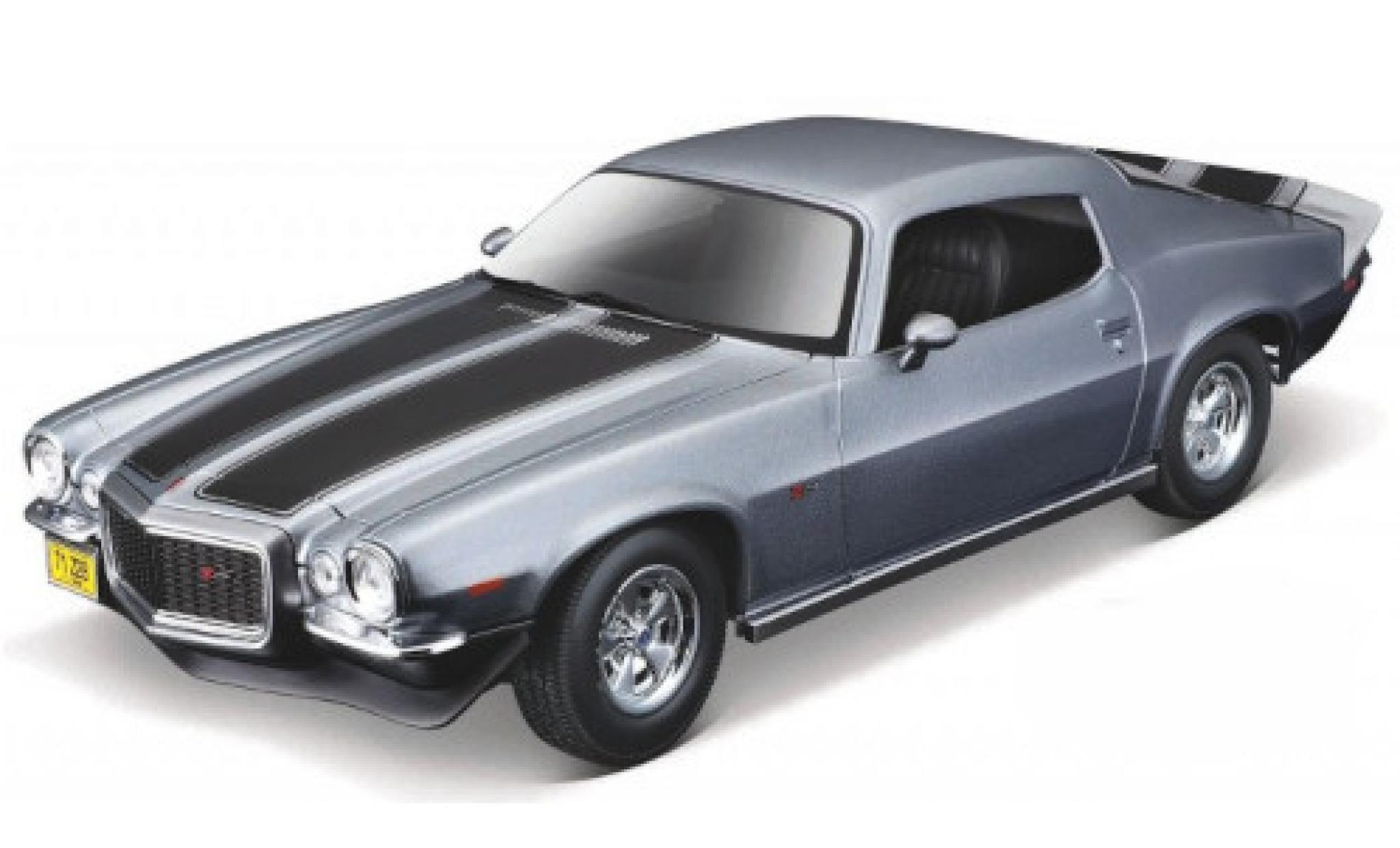 Chevrolet Camaro 1/18 Maisto Z28 grey/black 1971 diecast model cars