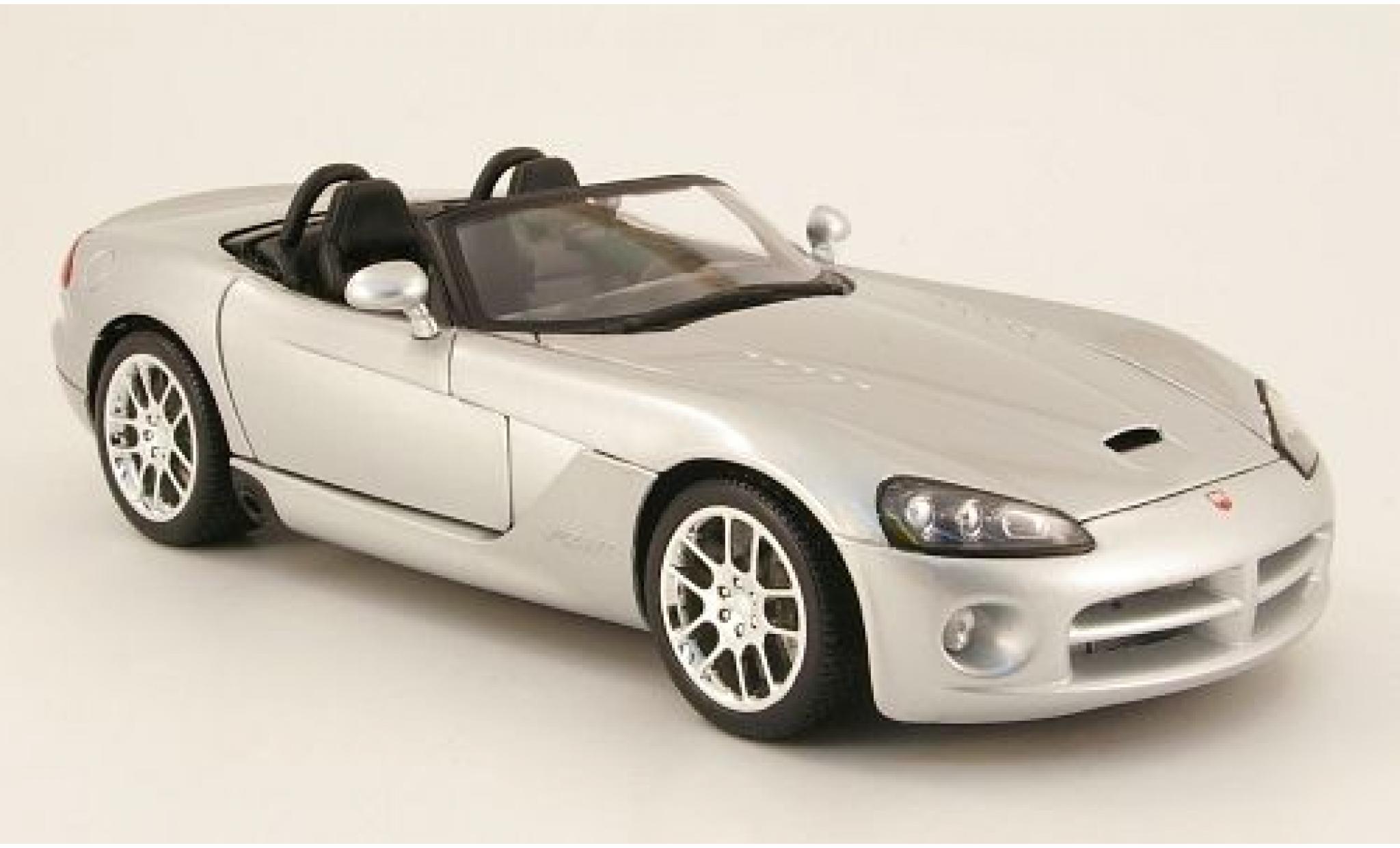 Dodge Viper 1/18 Maisto SRT-10 grey 2003 sans Vitrine diecast model cars