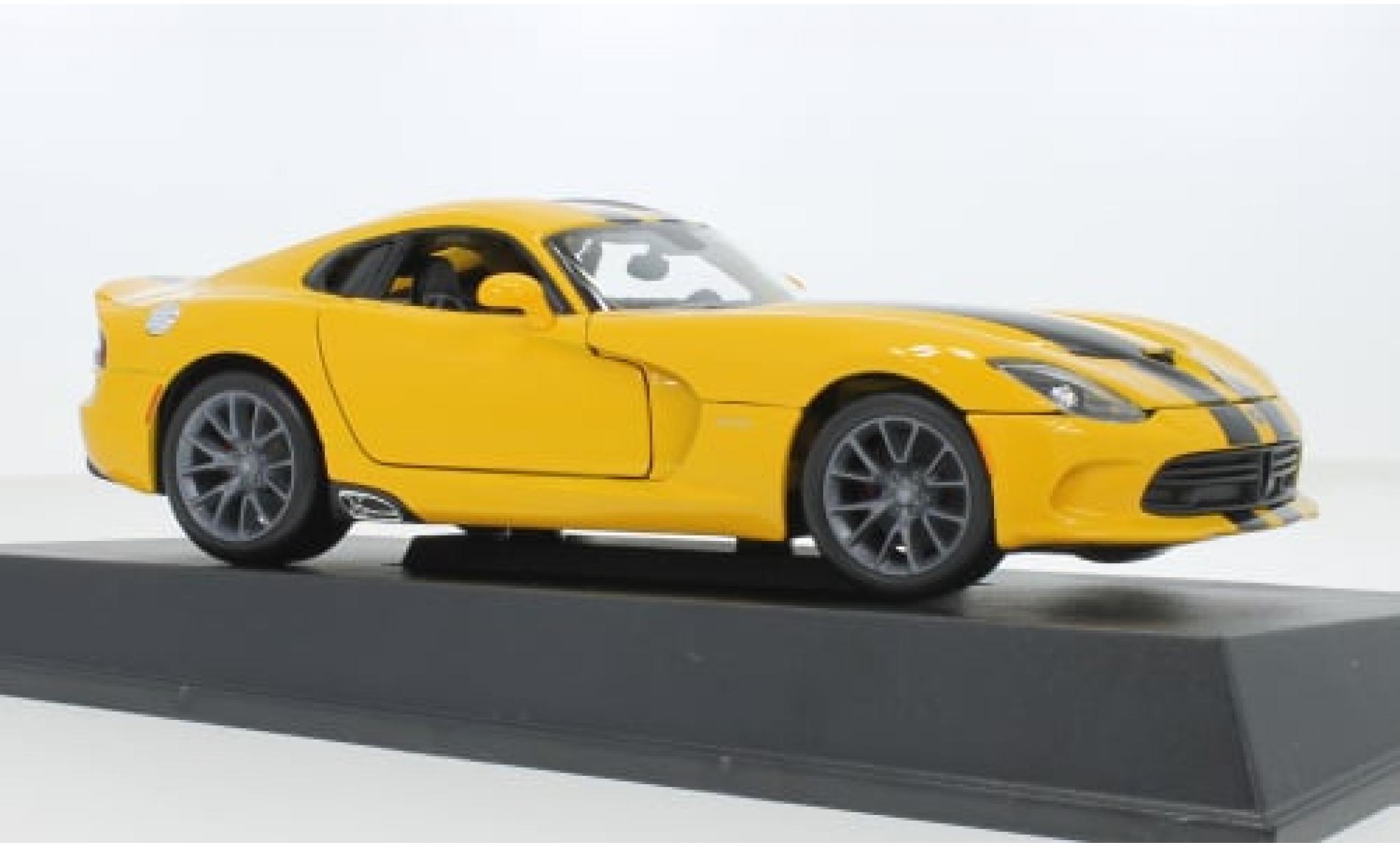 Dodge Viper 1/18 Maisto SRT GTS yellow 2013 1:18 diecast model cars