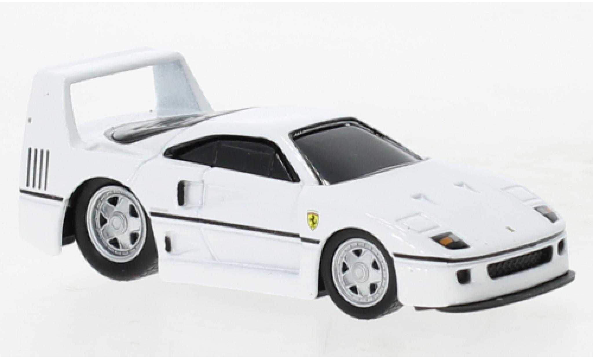 Ferrari F40 1/64 Maisto white 1:64 diecast model cars