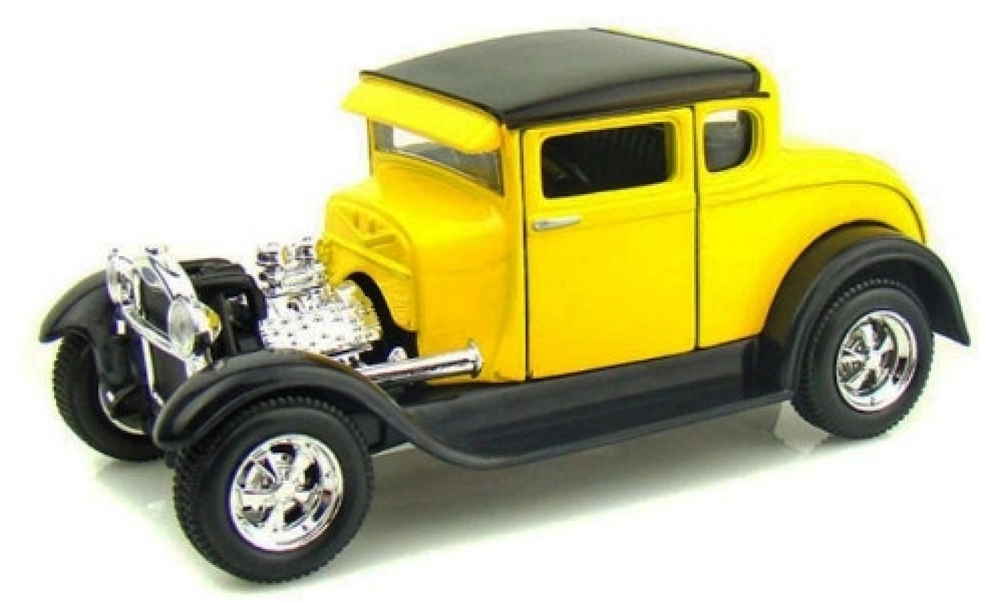 Ford Model A 1/24 Maisto Hot Rod yellow/black 1929 diecast model cars