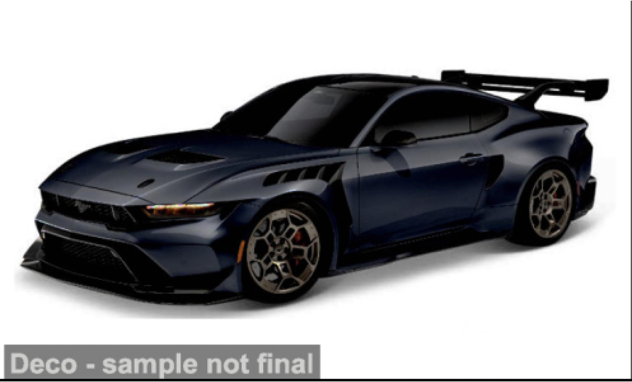 Ford Mustang 1/64 Maisto GTD black 2025 1:64 diecast model cars