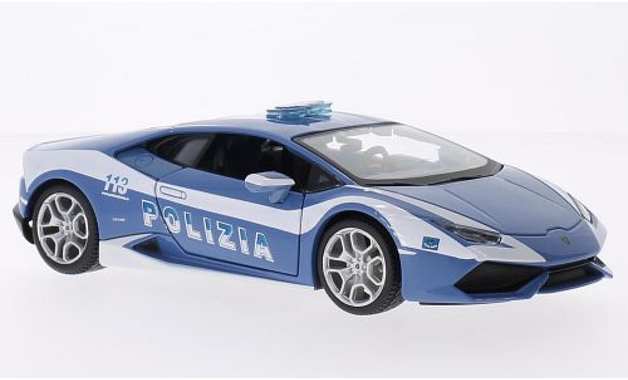 Lamborghini Huracan 1/24 Maisto LP 610-4 2014 police (I) diecast model cars