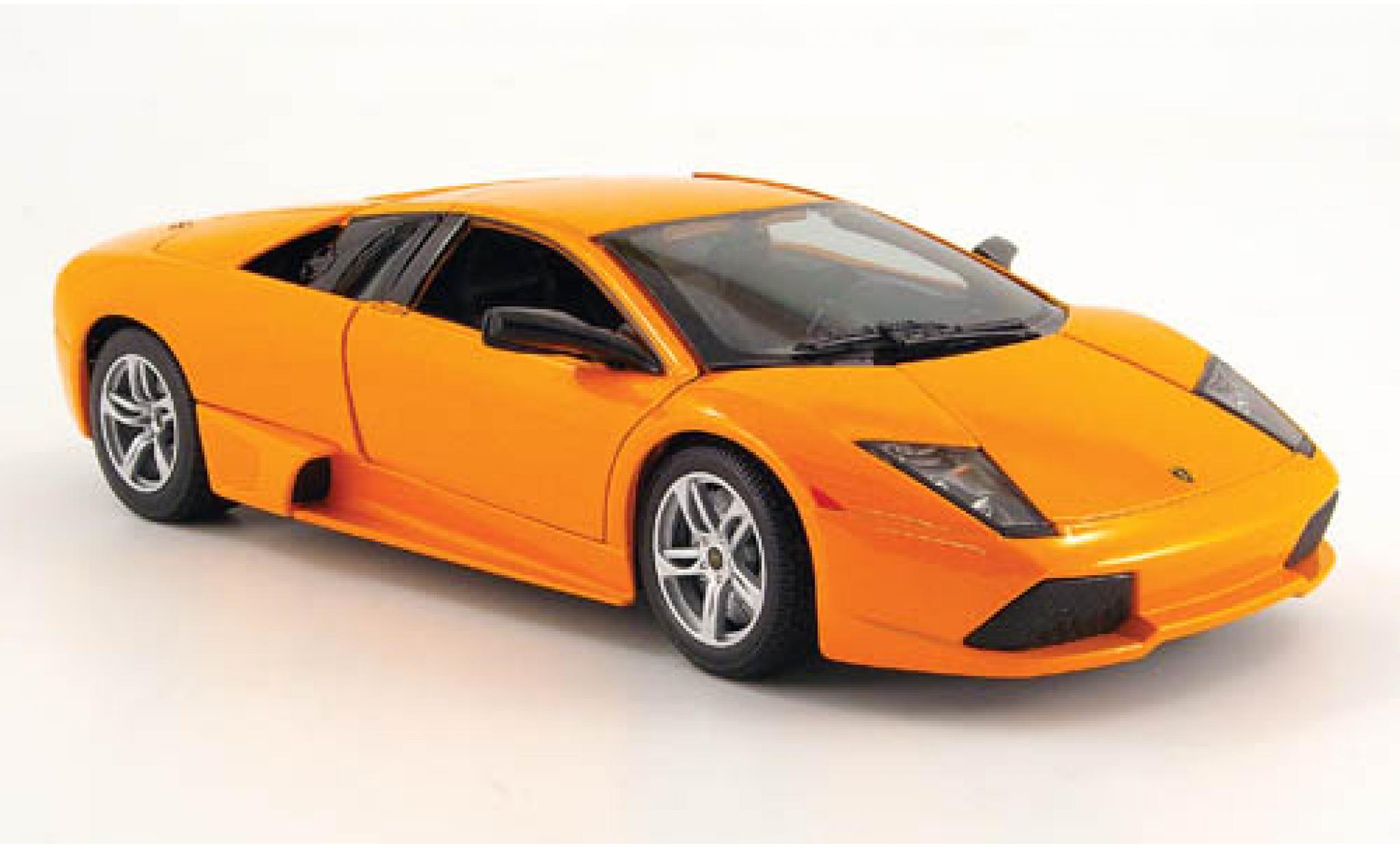 Lamborghini Murcielago 1/18 Maisto LP 640 metallic orange sans Vitrine diecast model cars