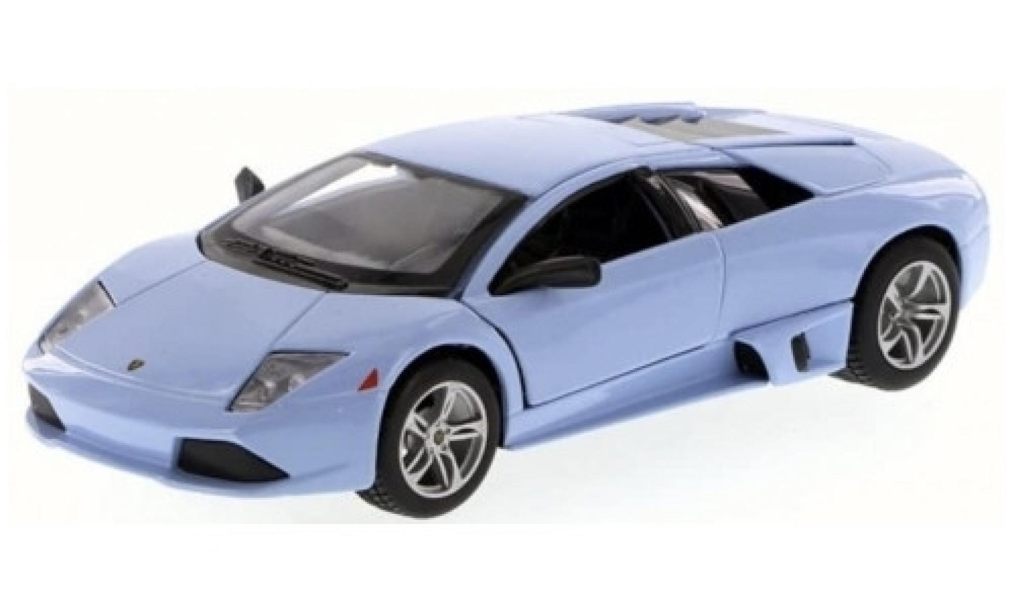 Lamborghini Murcielago 1/24 Maisto LP640 blue 2010 diecast model cars