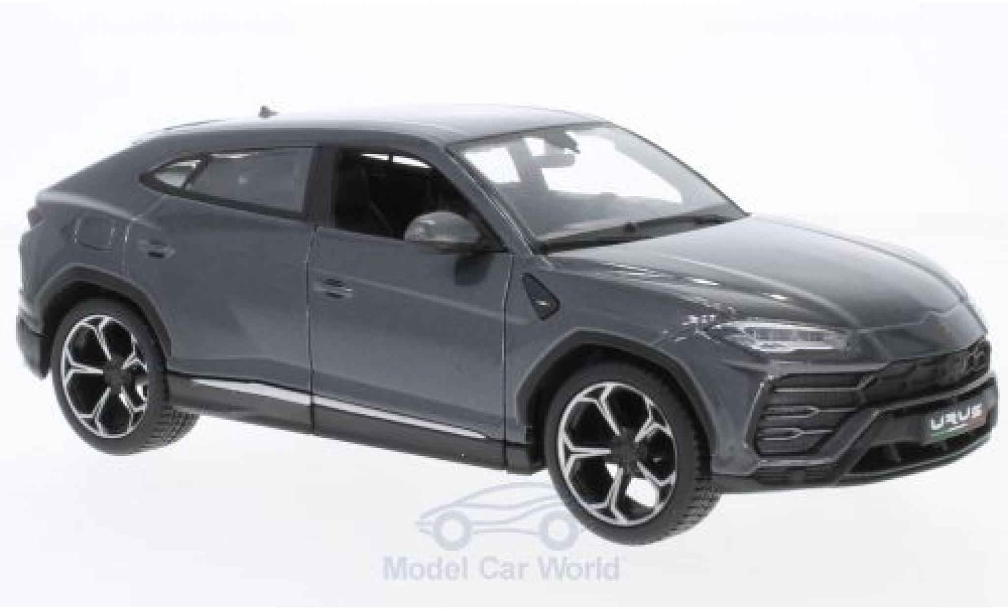 Lamborghini Urus 1/24 Maisto metallic grey diecast model cars