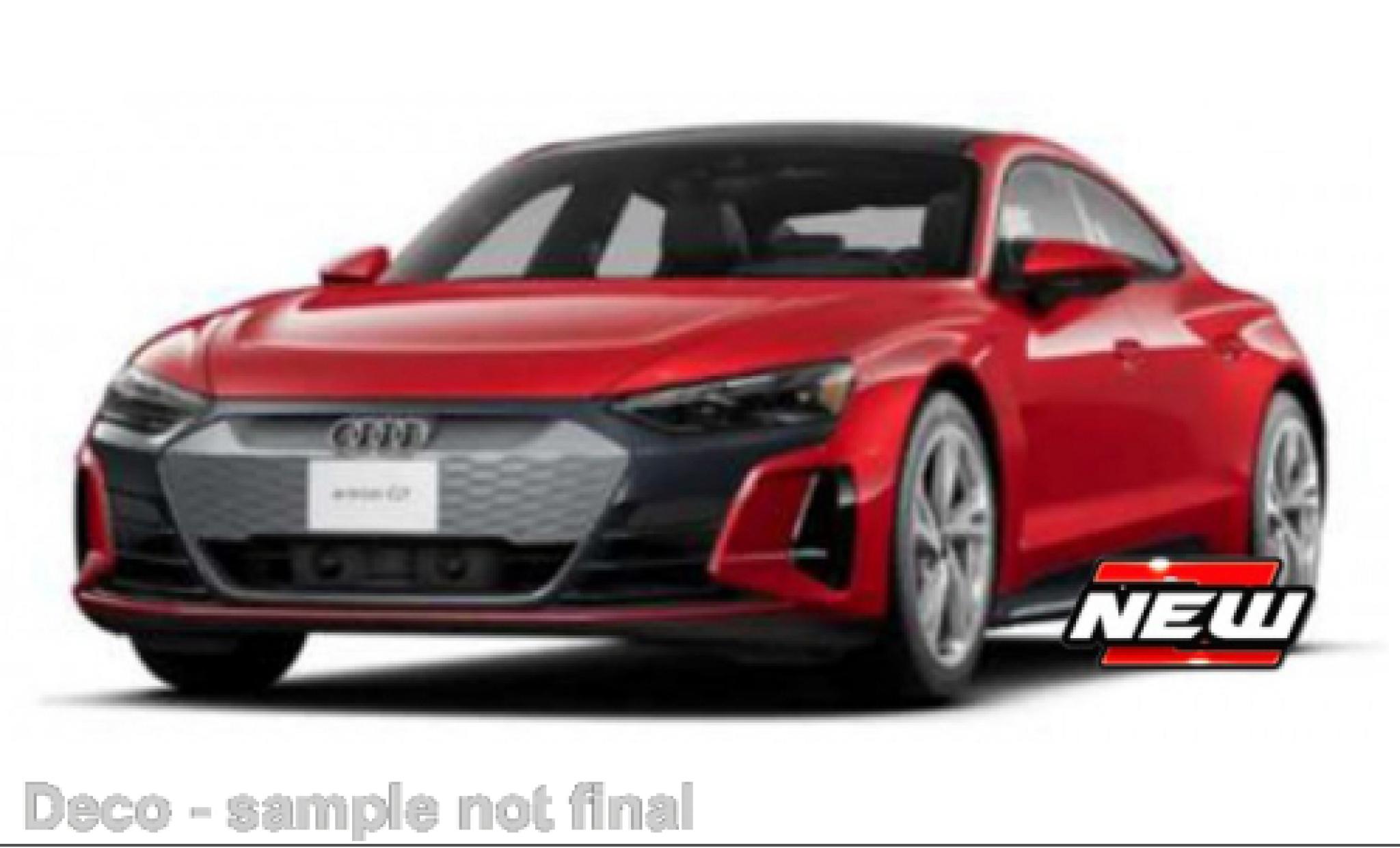 Audi e-tron 1/24 Maisto E-Tron GT red 2022 diecast model cars