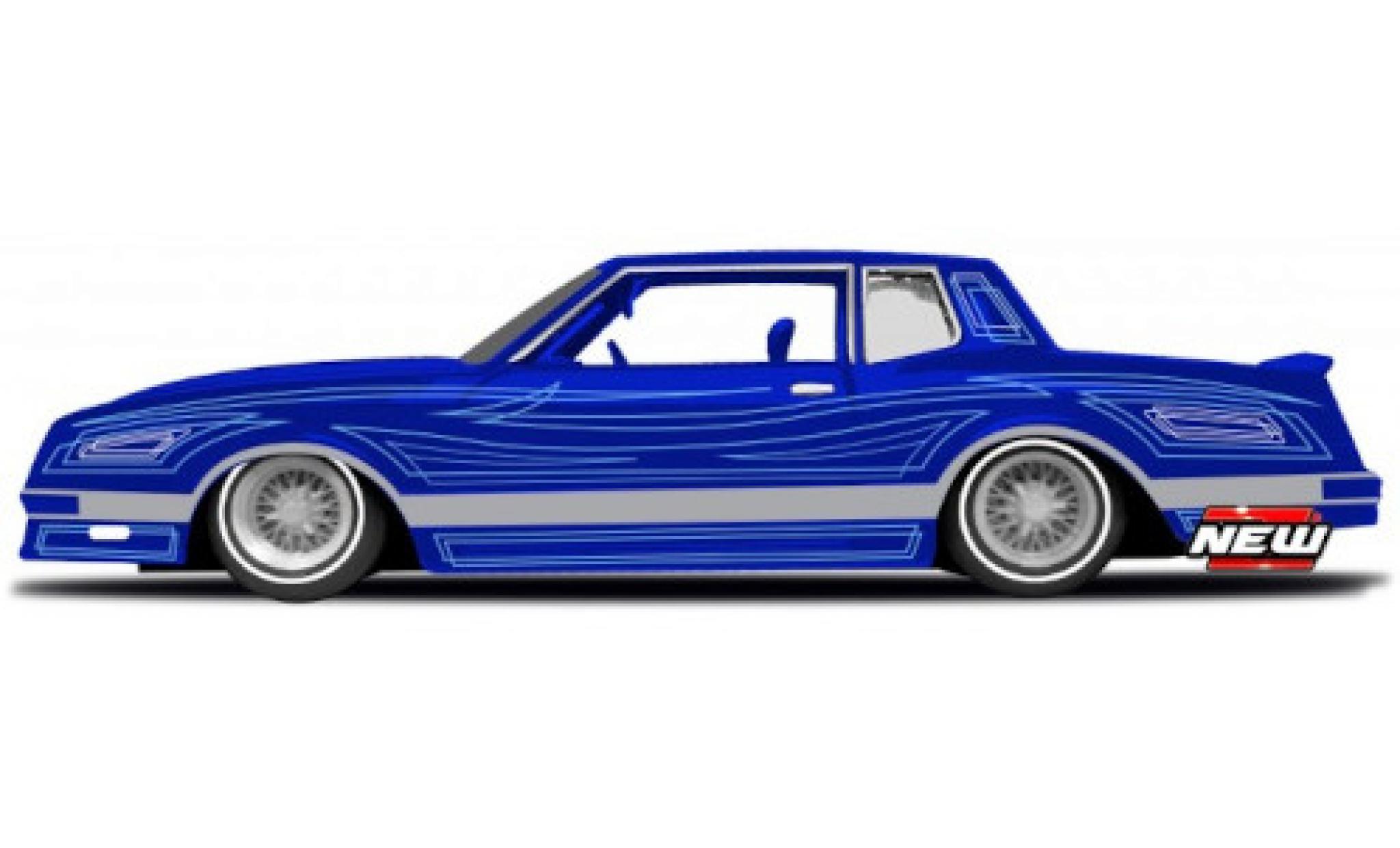 Chevrolet Monte Carlo 1/24 Maisto Lowrider blue/D&eacute;corer 1986 diecast model cars