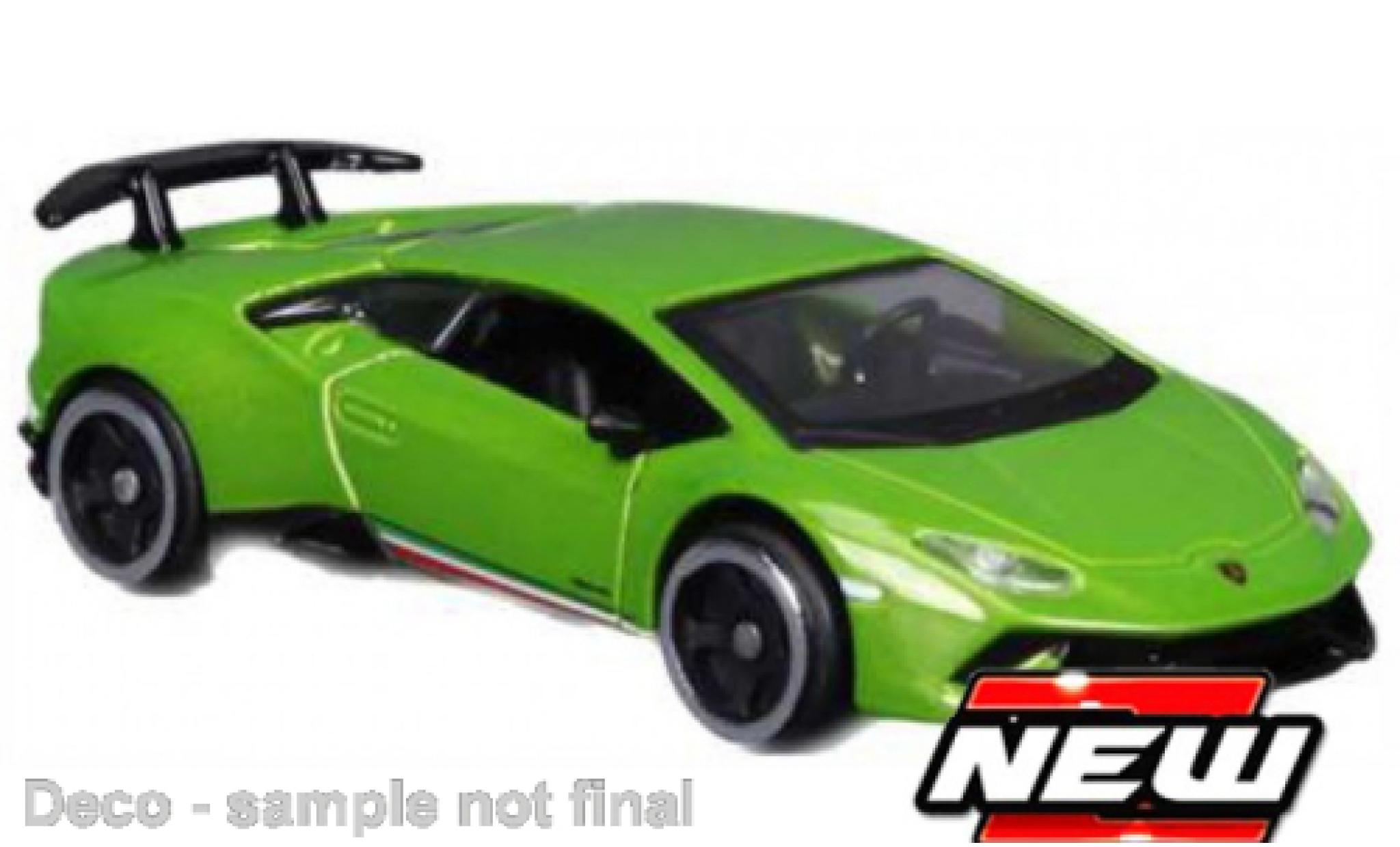 Lamborghini Huracan 1/64 Maisto Performante metallise la chaux diecast model cars