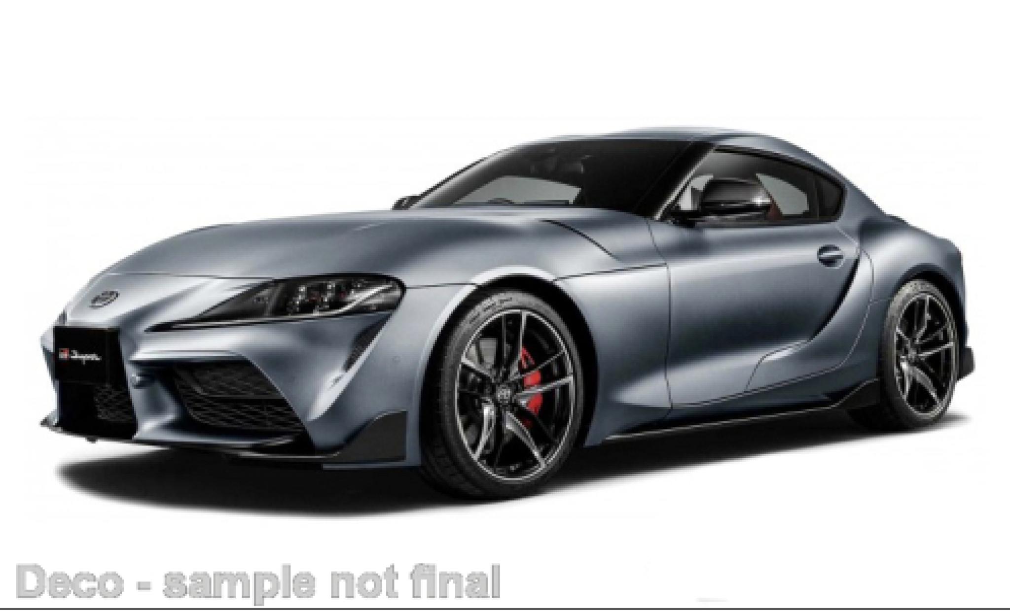 Toyota Supra 1/24 Maisto GR metallise grey 2021 diecast model cars
