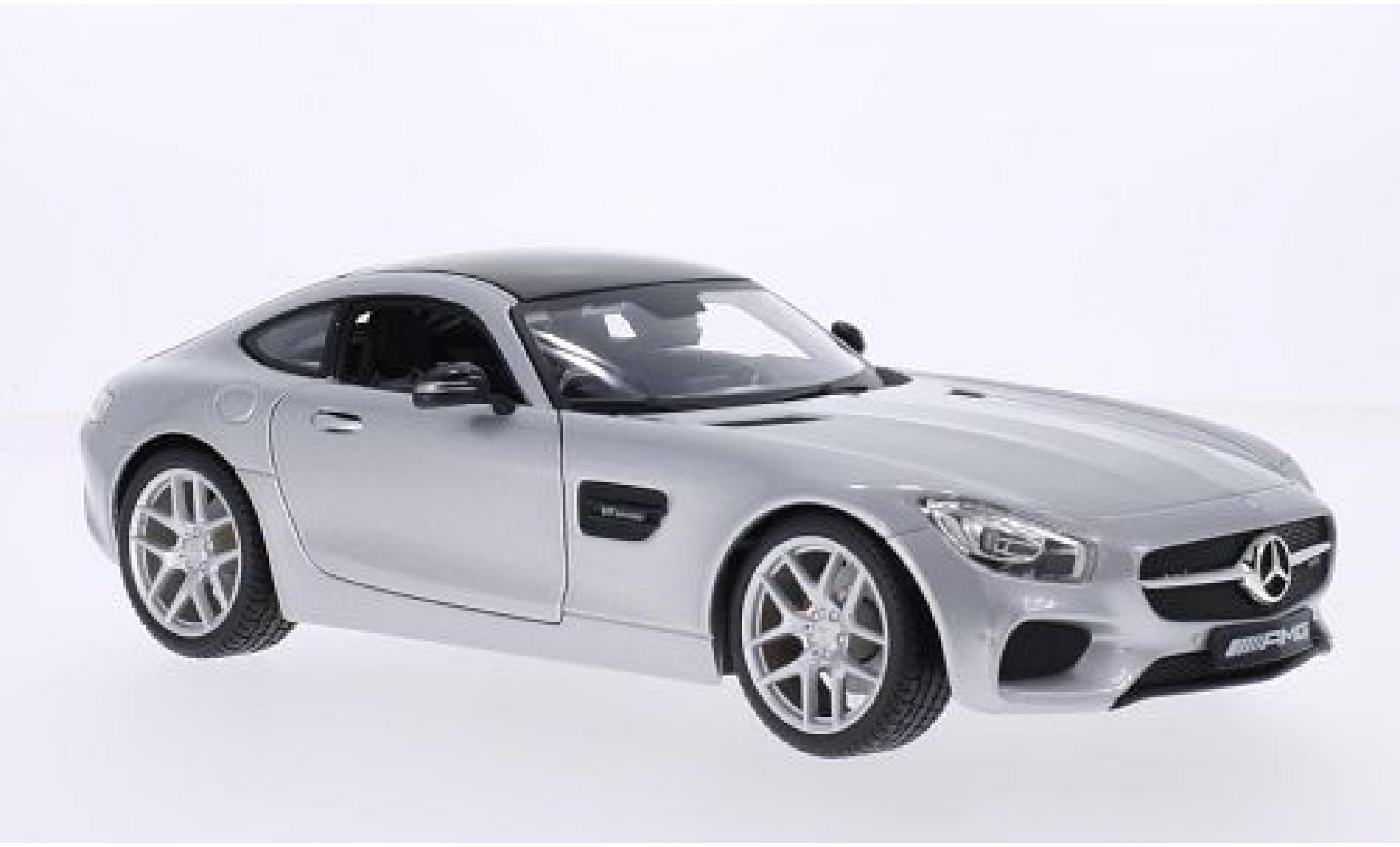 Mercedes AMG GT 1/18 Maisto (C190) grey 2015 diecast model cars