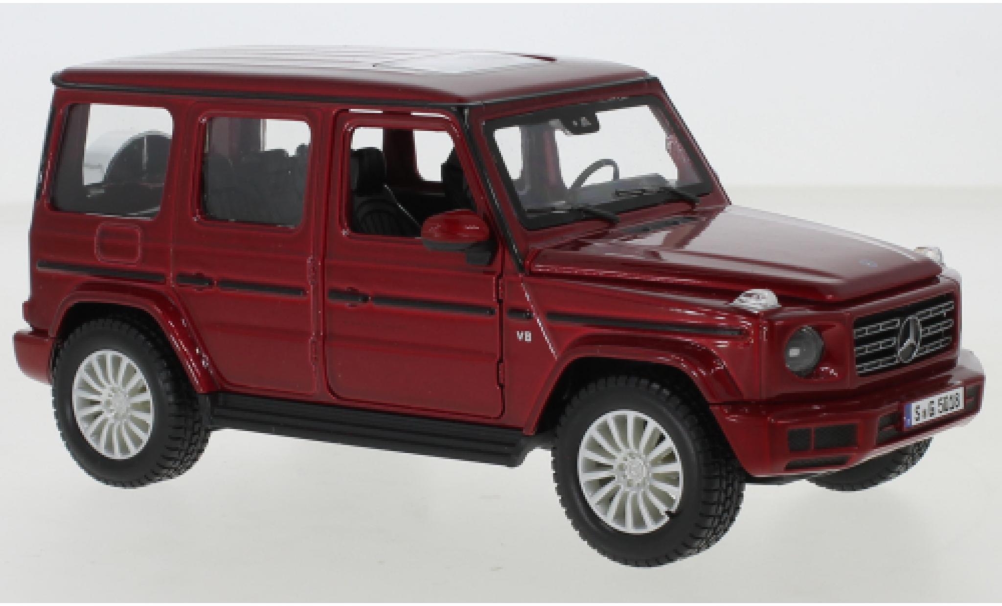 Mercedes Classe G 1/24 Maisto AMG metallic red 2019 diecast model cars