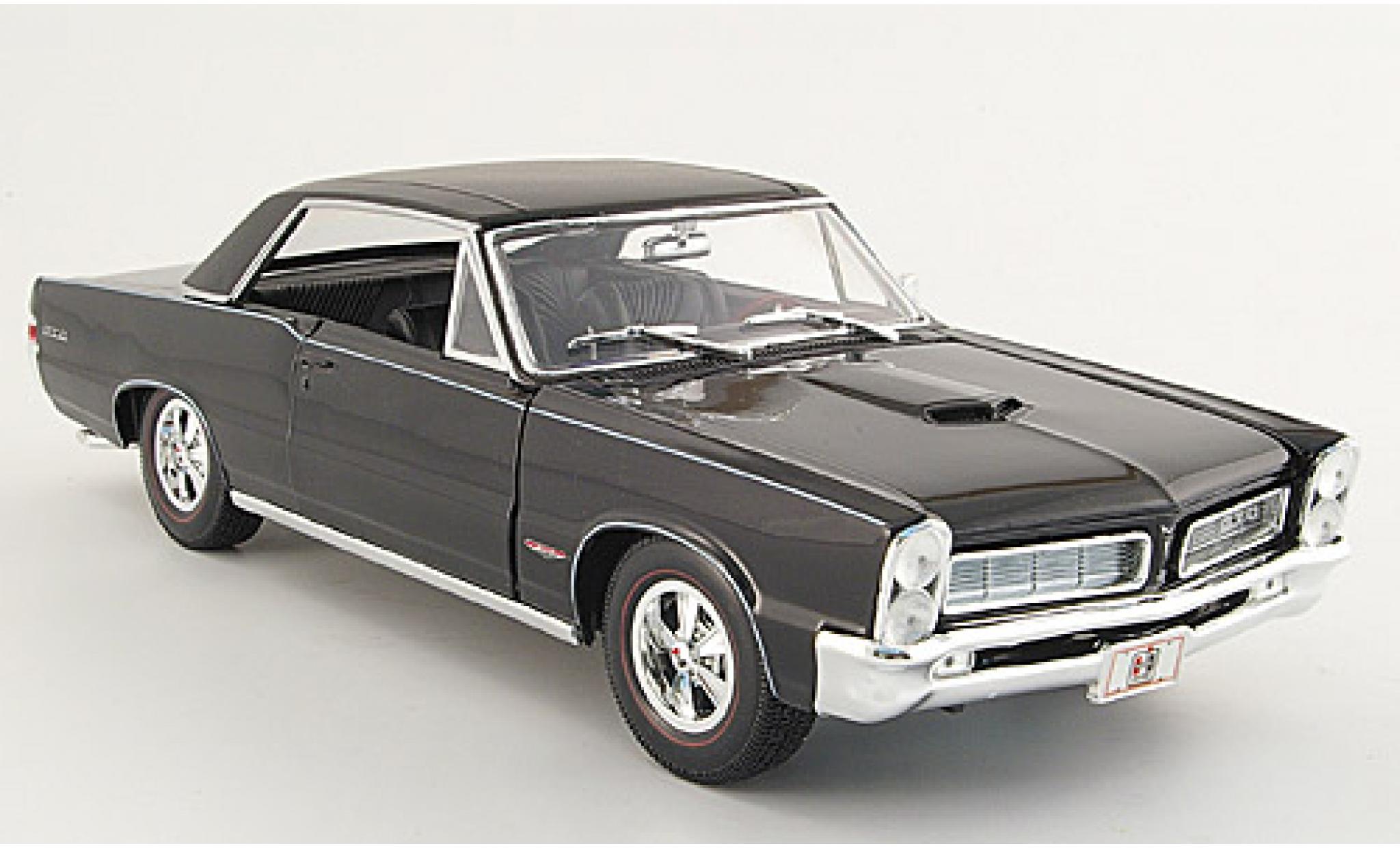 Pontiac GTO 1/18 Maisto Hurst Edition black 1965 sans Vitrine diecast model cars