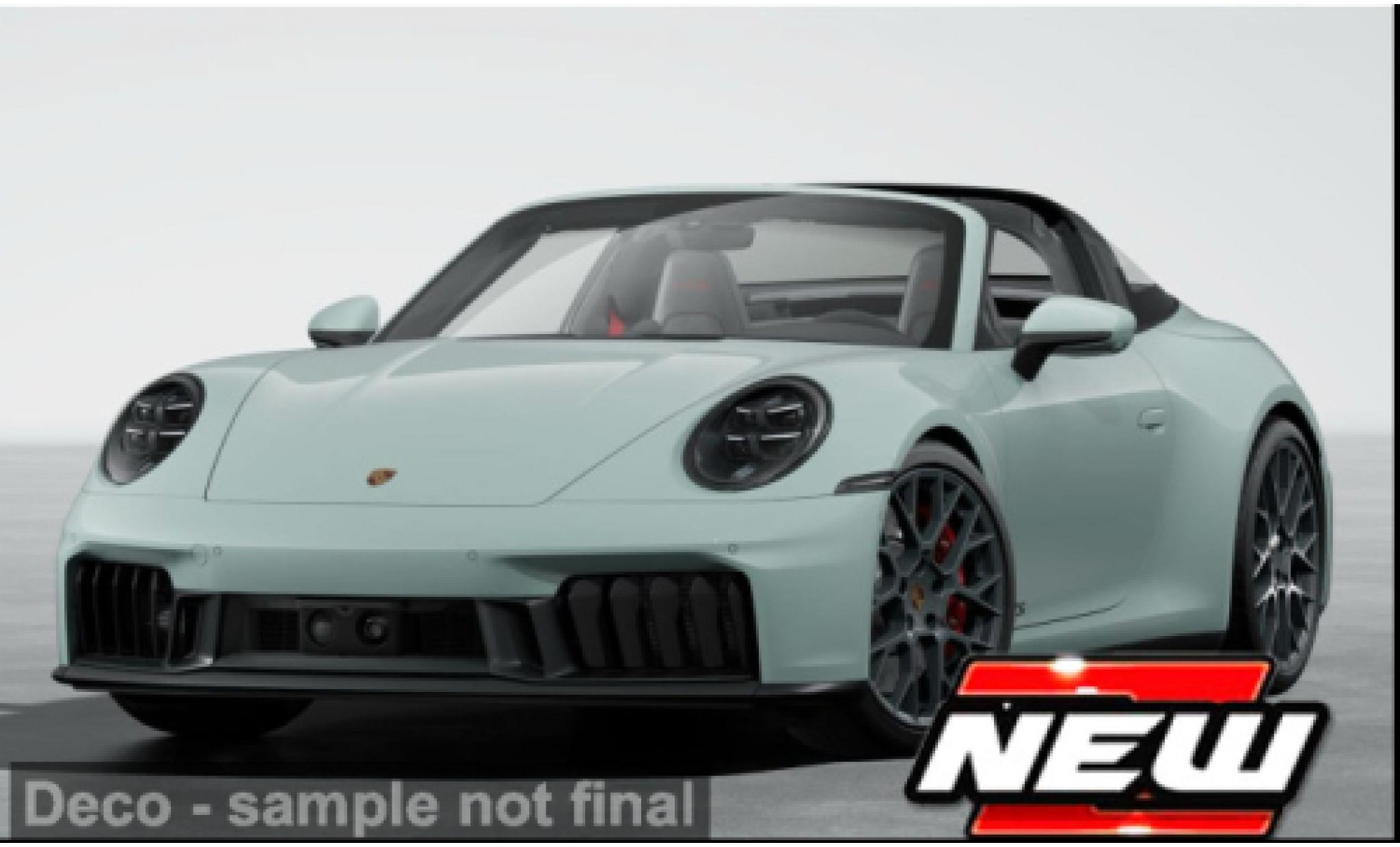 Porsche 992 Targa 1/18 Maisto 911 (.2) 4 GTS Hybrid green 2025 1:18 diecast model cars