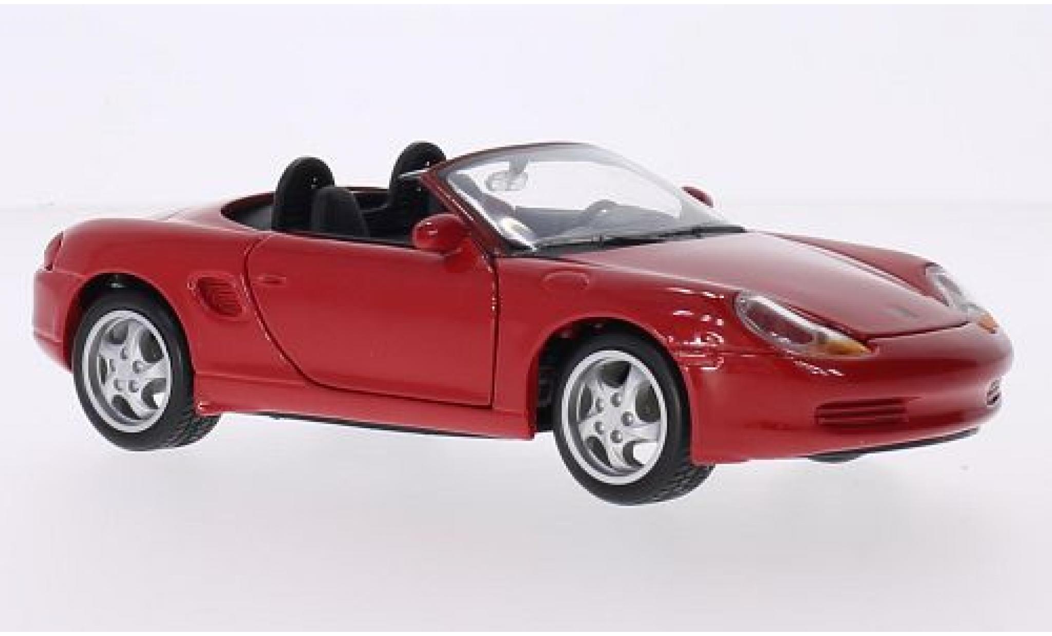 Porsche Boxster 1/24 Maisto red 1996 diecast model cars