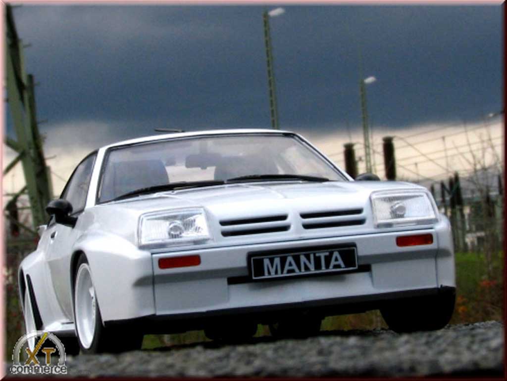 Opel Manta 400 1/18 Revell 400 homologation grey diecast model cars