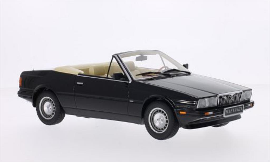 Maserati Biturbo 1/18 Minichamps Spyder black 1986 diecast model cars