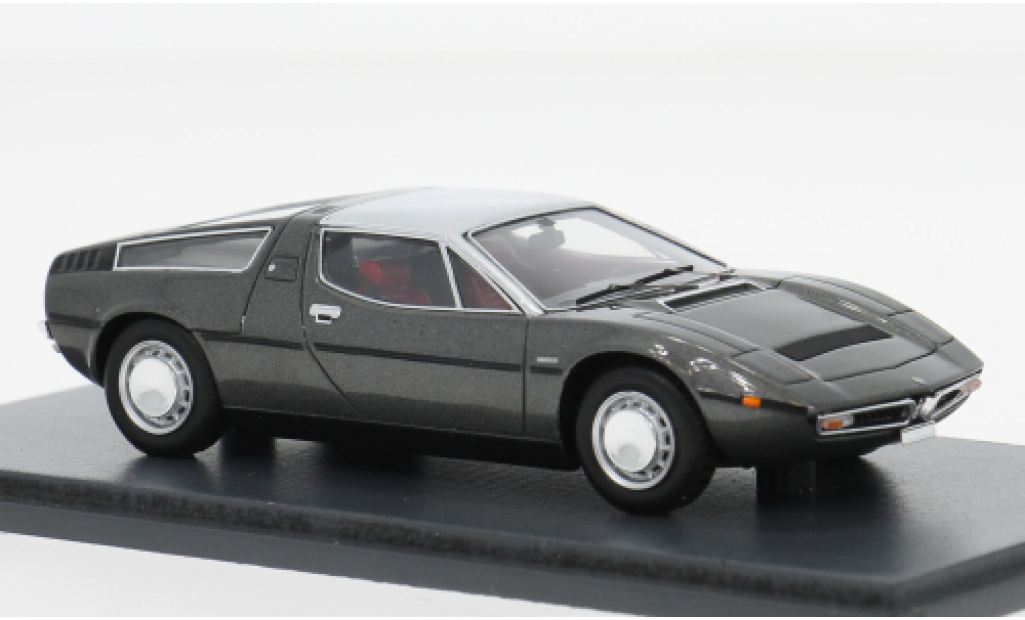 Maserati Bora 1/43 Schuco grey 1971 1:43 diecast model cars