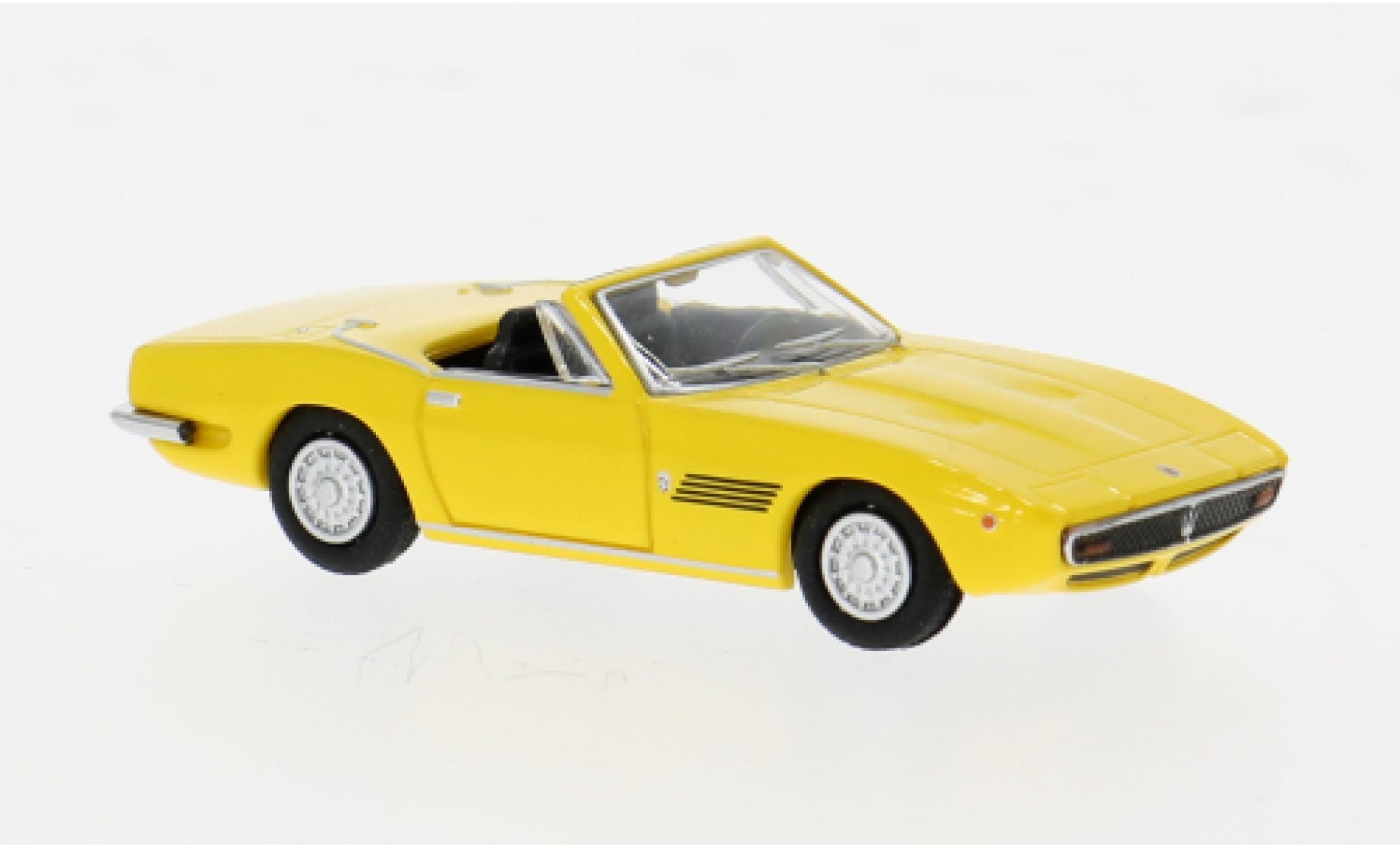 Maserati Ghibli 1/87 Minichamps Spyder yellow 1:87 diecast model cars