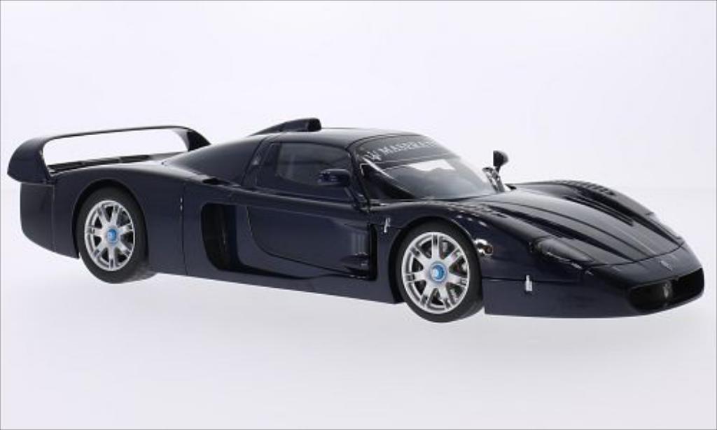 Maserati MC12 1/18 Autoart metallic blue 2004 diecast model cars
