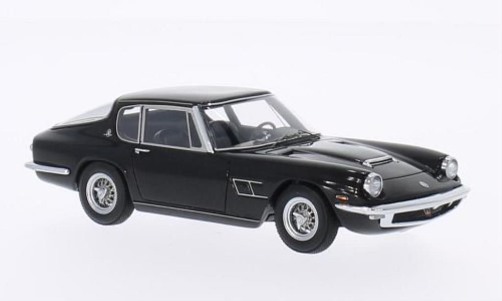 Maserati Mistral 1/43 Minichamps Coupe black 1963 diecast model cars