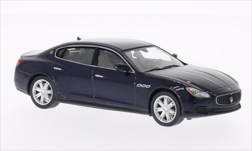 Maserati Quattroporte 1/43 WhiteBox GTS metallic blue 2013 diecast model cars