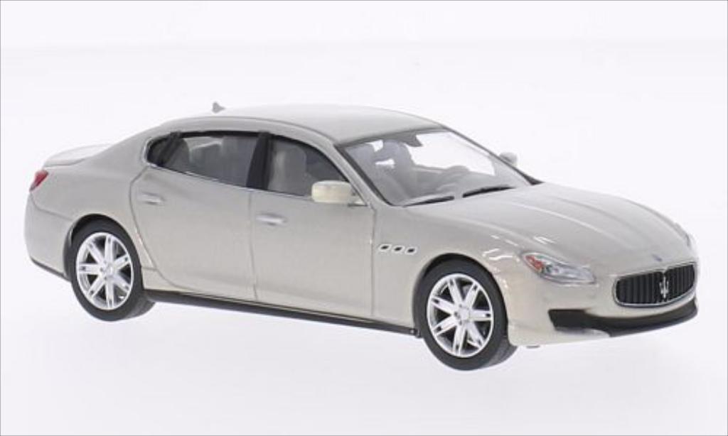Maserati Quattroporte 1/43 WhiteBox GTS metallic grey 2013 diecast model cars