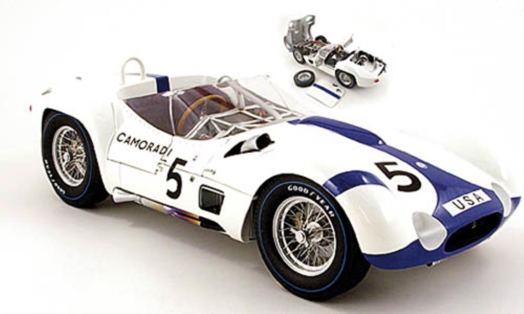 Maserati Tipo 1/12 Minichamps 61 No.5 Camoradi 1000 km Nurburgring 1960 / D.Gurney diecast model cars