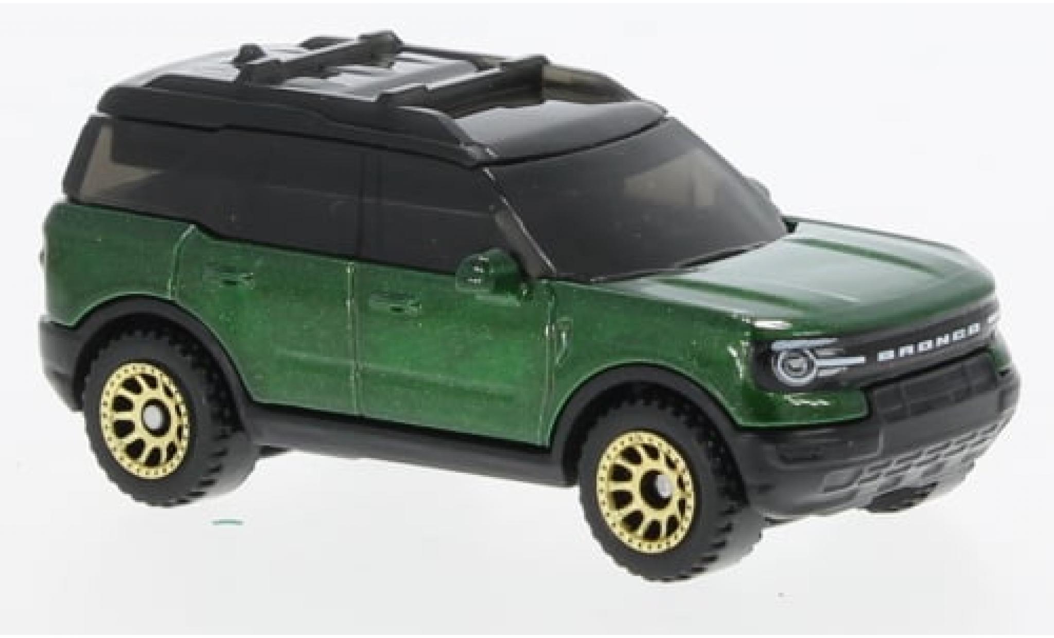 Ford Bronco 1/64 Matchbox Sport green 2022 1:64 diecast model cars