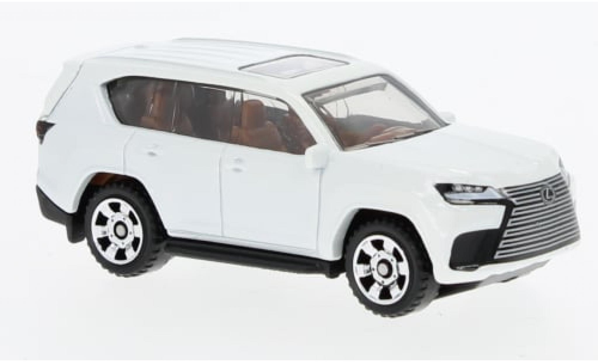 Lexus LX 1/64 Matchbox white 2022 1:64 diecast model cars