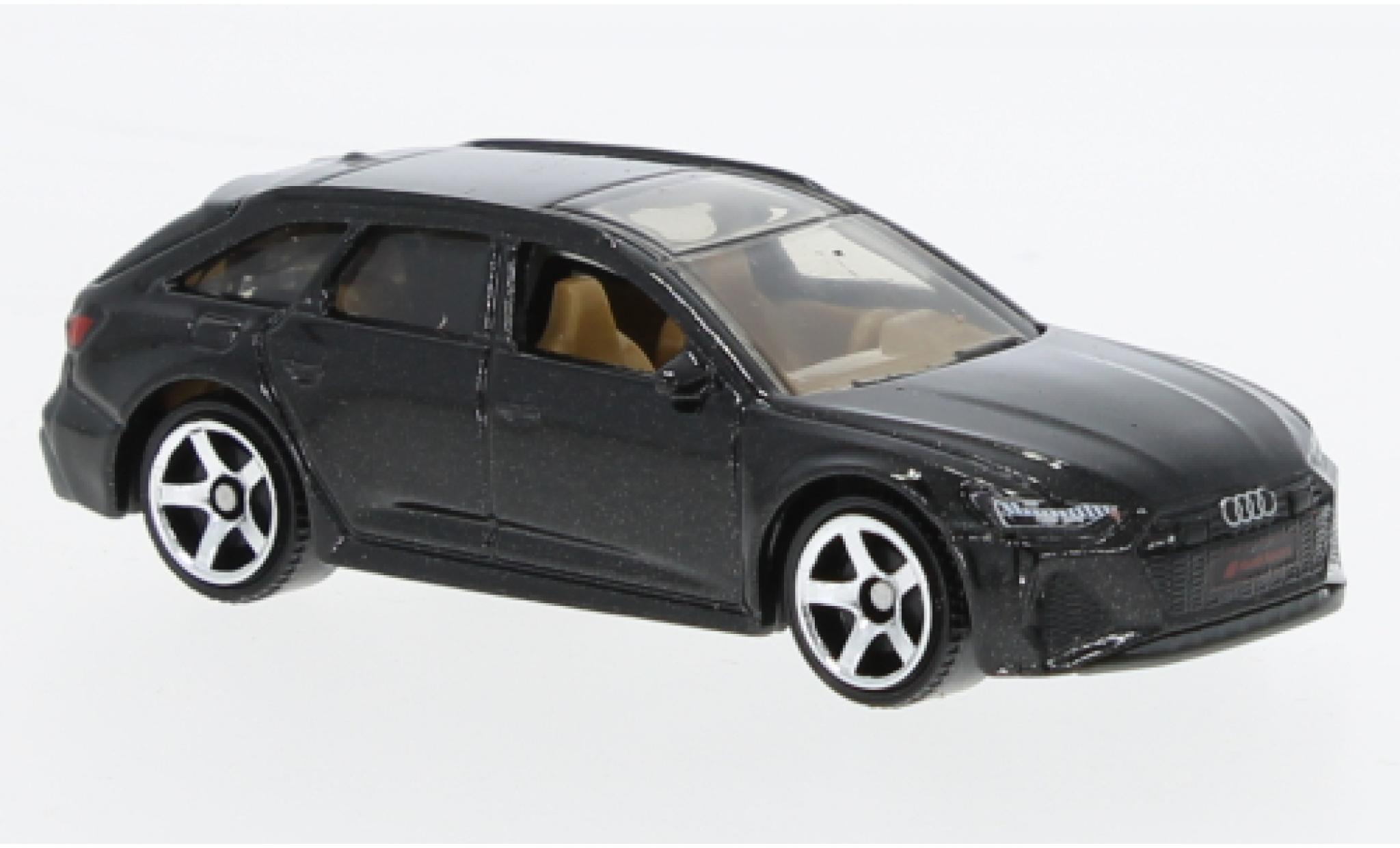 Audi RS6 1/64 Matchbox Avant metallise black 2023 diecast model cars