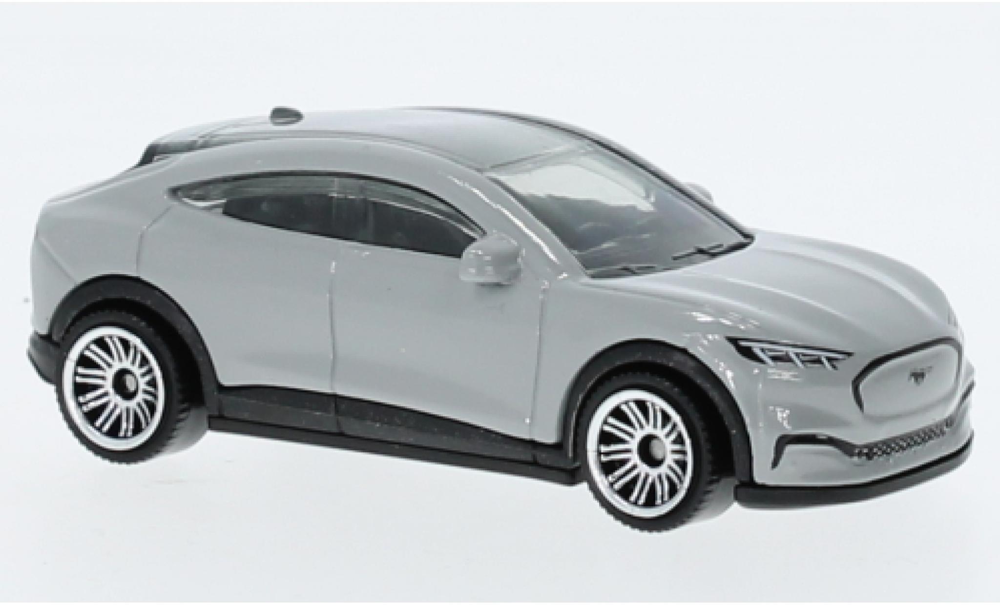 Ford Mustang 1/64 Matchbox Mach-E grey 2021 diecast model cars