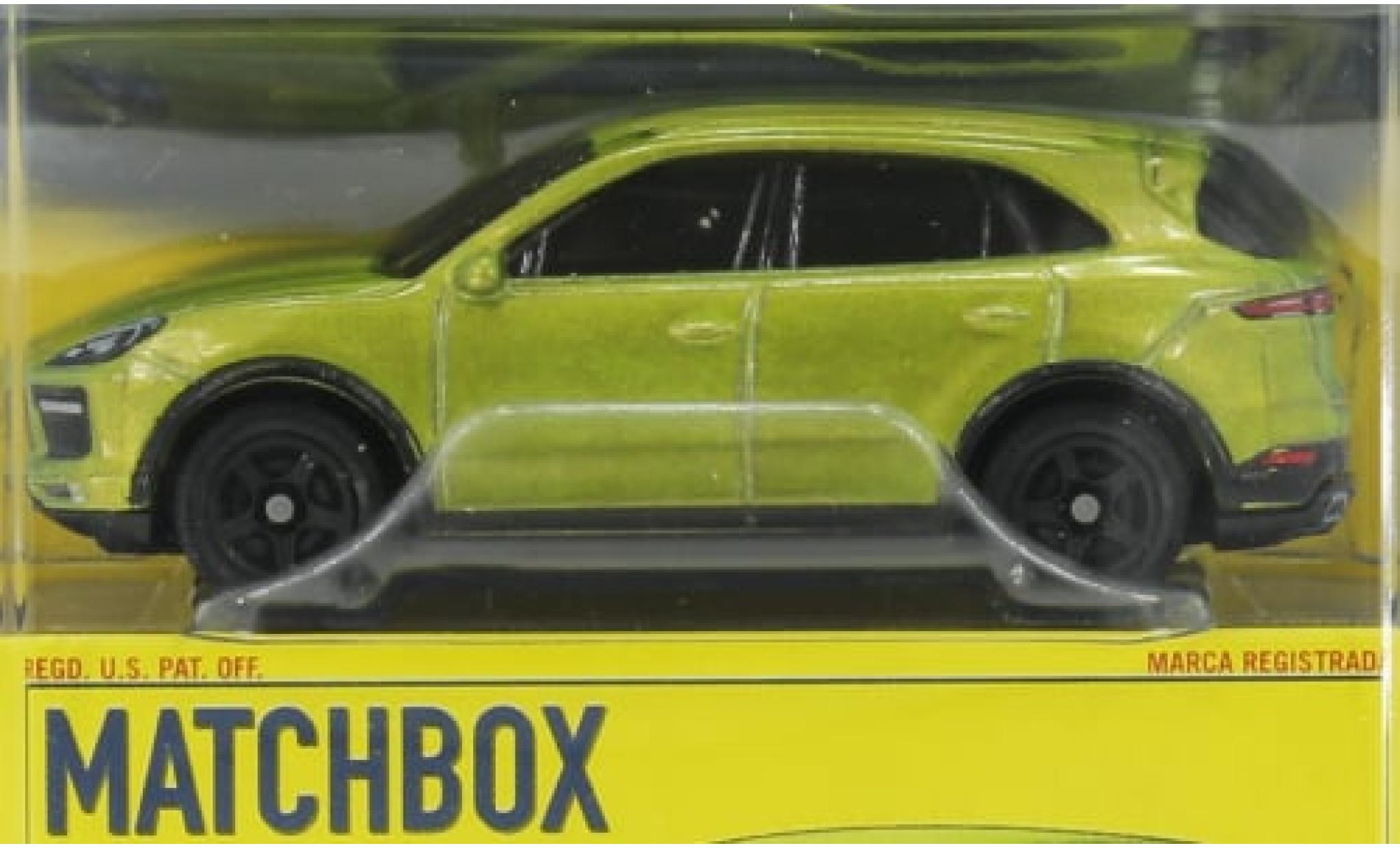 Porsche Cayenne Turbo 1/64 Matchbox metallise green 1:64 diecast model cars