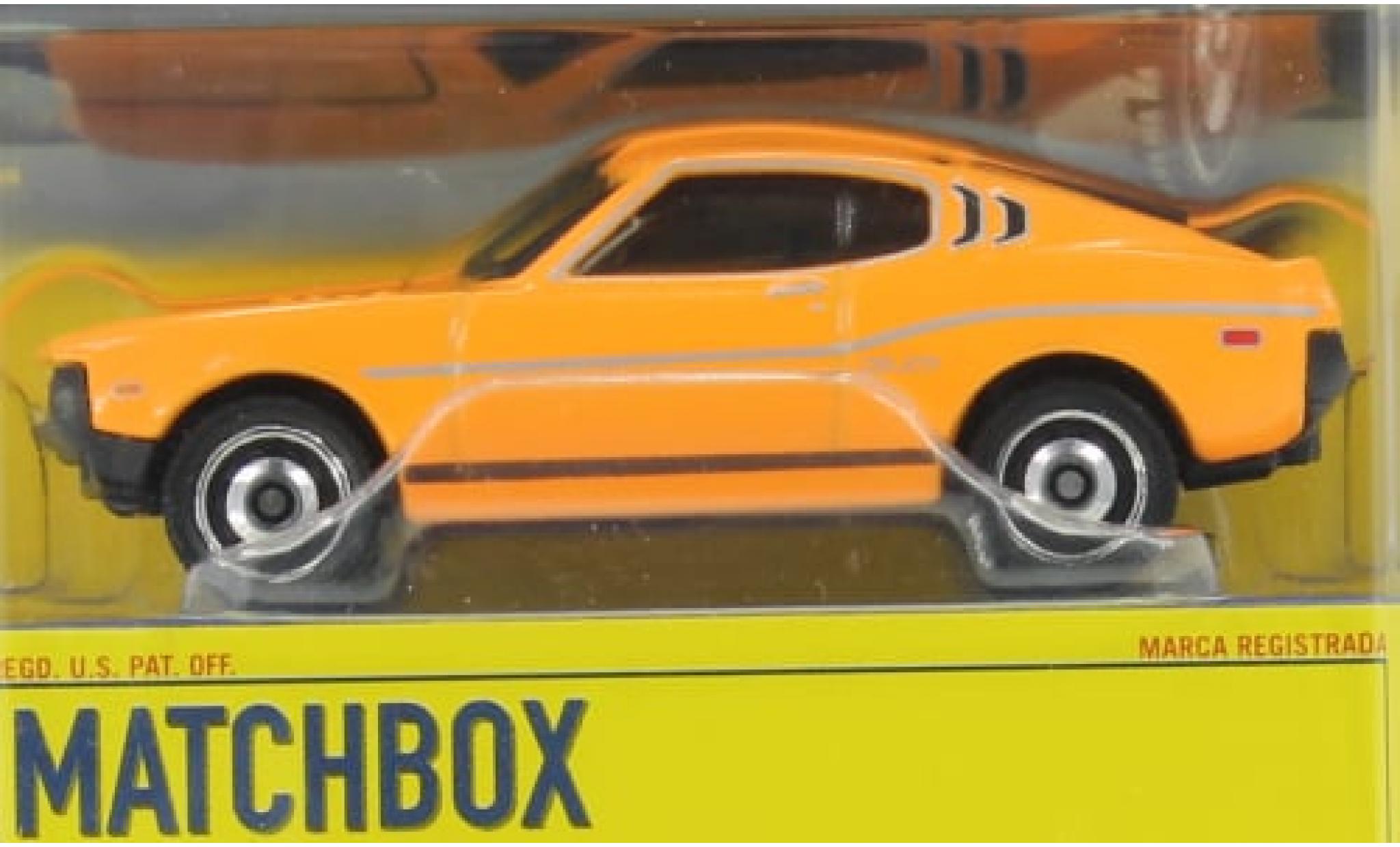 Toyota Celica 1/64 Matchbox GT Liftback orange 1974 1:64 diecast model cars