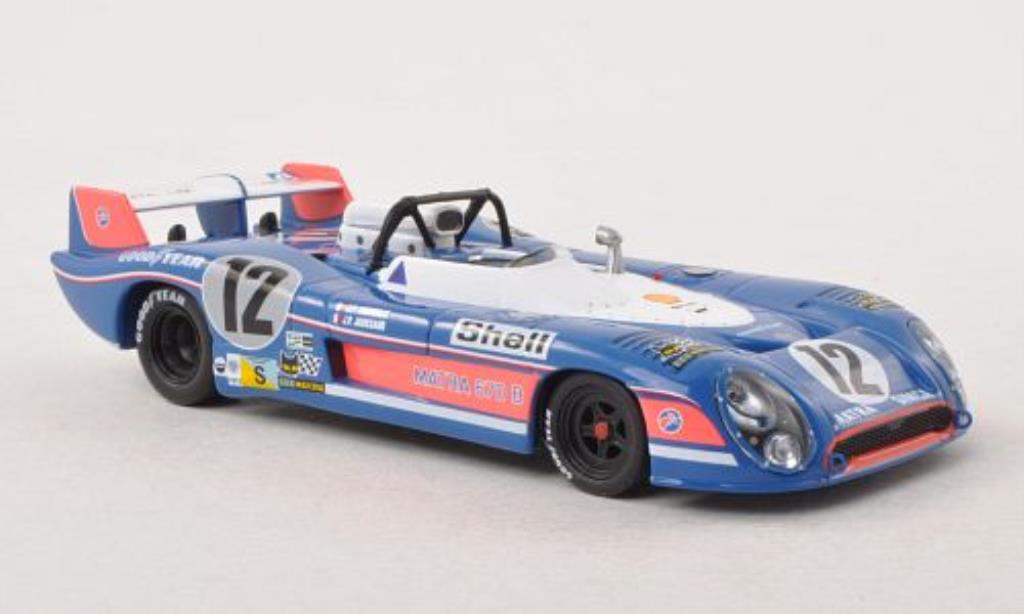 Matra MS670B 1/43 IXO No.12 24h Le Mans 1973 diecast model cars