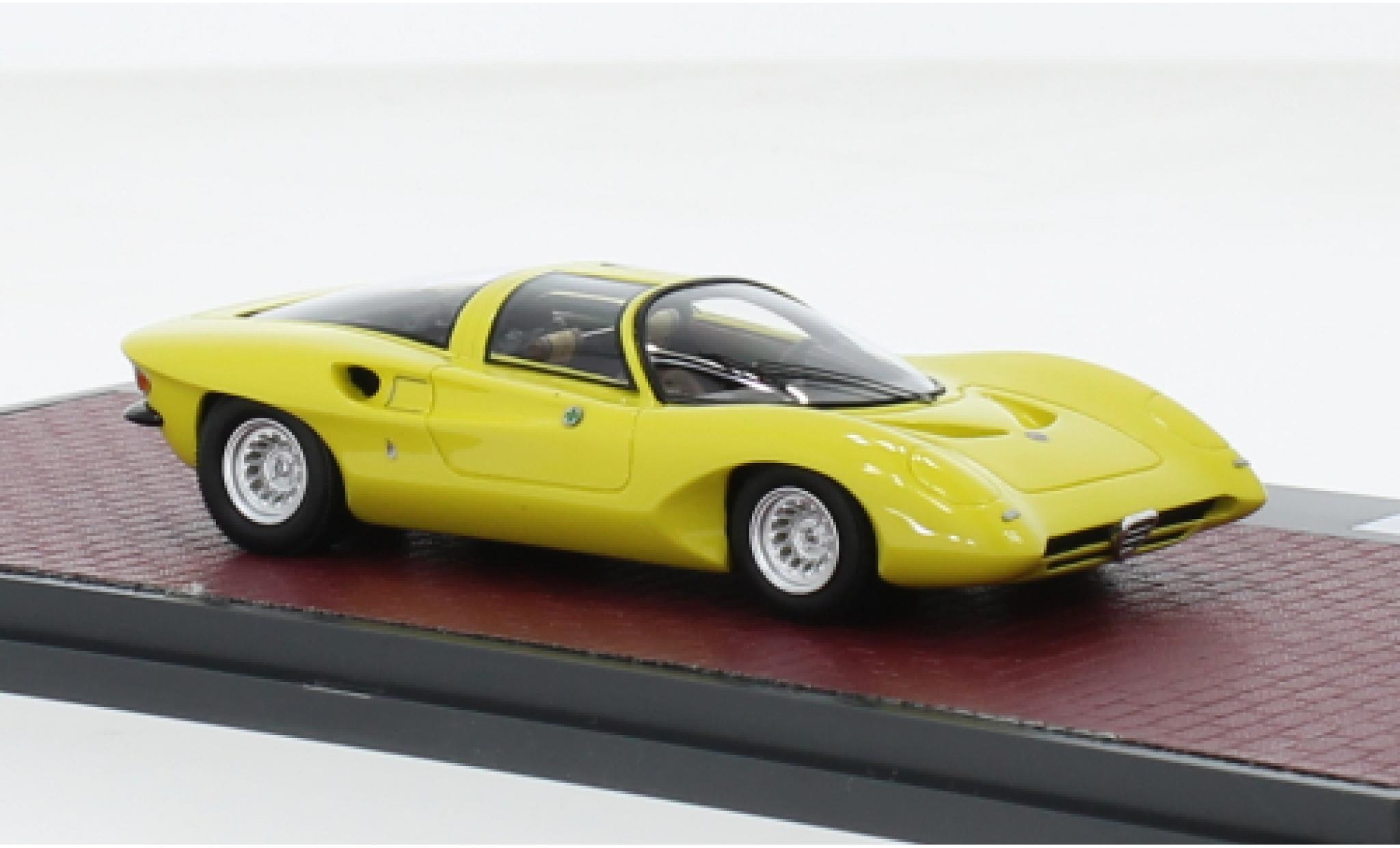 Alfa Romeo 33 1/43 Matrix -2 Coupe Speciale Pininfarina yellow 1969 1:43 diecast model cars