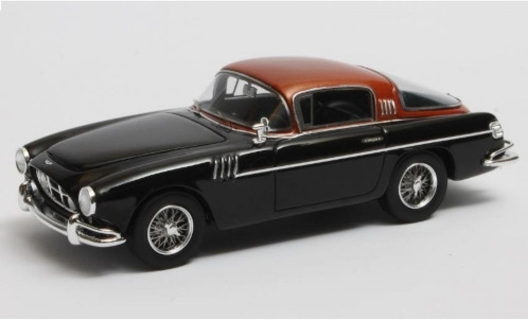 Aston Martin DB2/4 1/43 Matrix Vignale black/kupfer 1954 ch&acirc;ssis LML/802: King Baudoin of Belgium diecast model cars