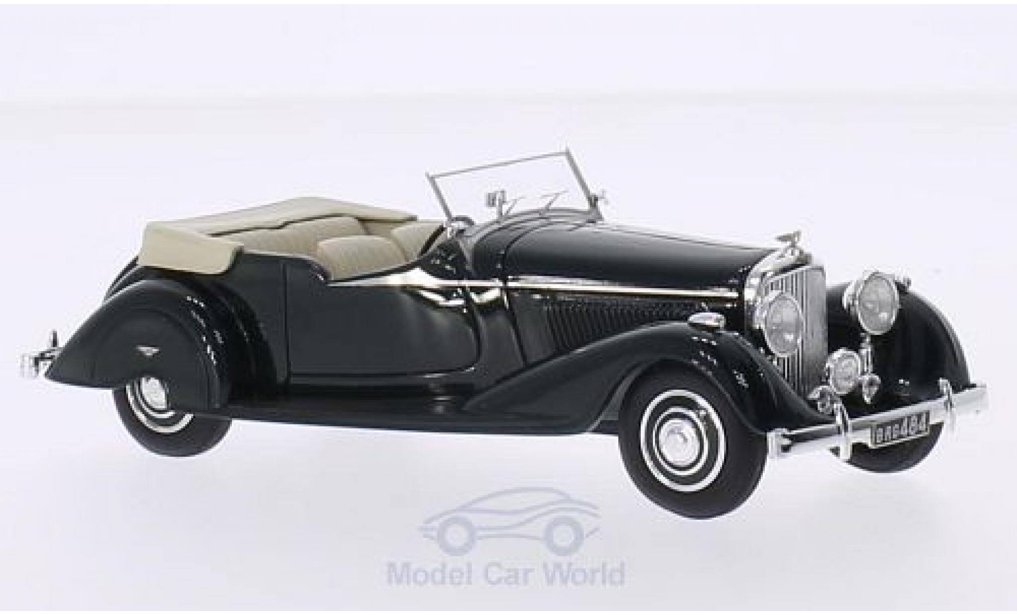 Bentley 4.5 1/43 Matrix 4.25 Litre Vanden Plas Tourer green RHD 1938 Maharajah Darbhanga diecast model cars