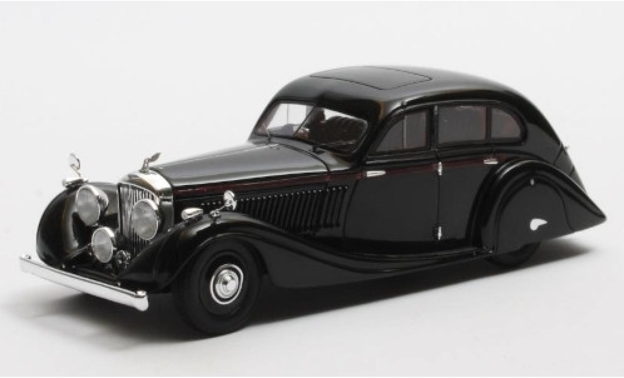 Bentley 4.5 1/43 Matrix Litre Gurney-Nutting Airflow Saloon black RHD 1936 #B81GP diecast model cars