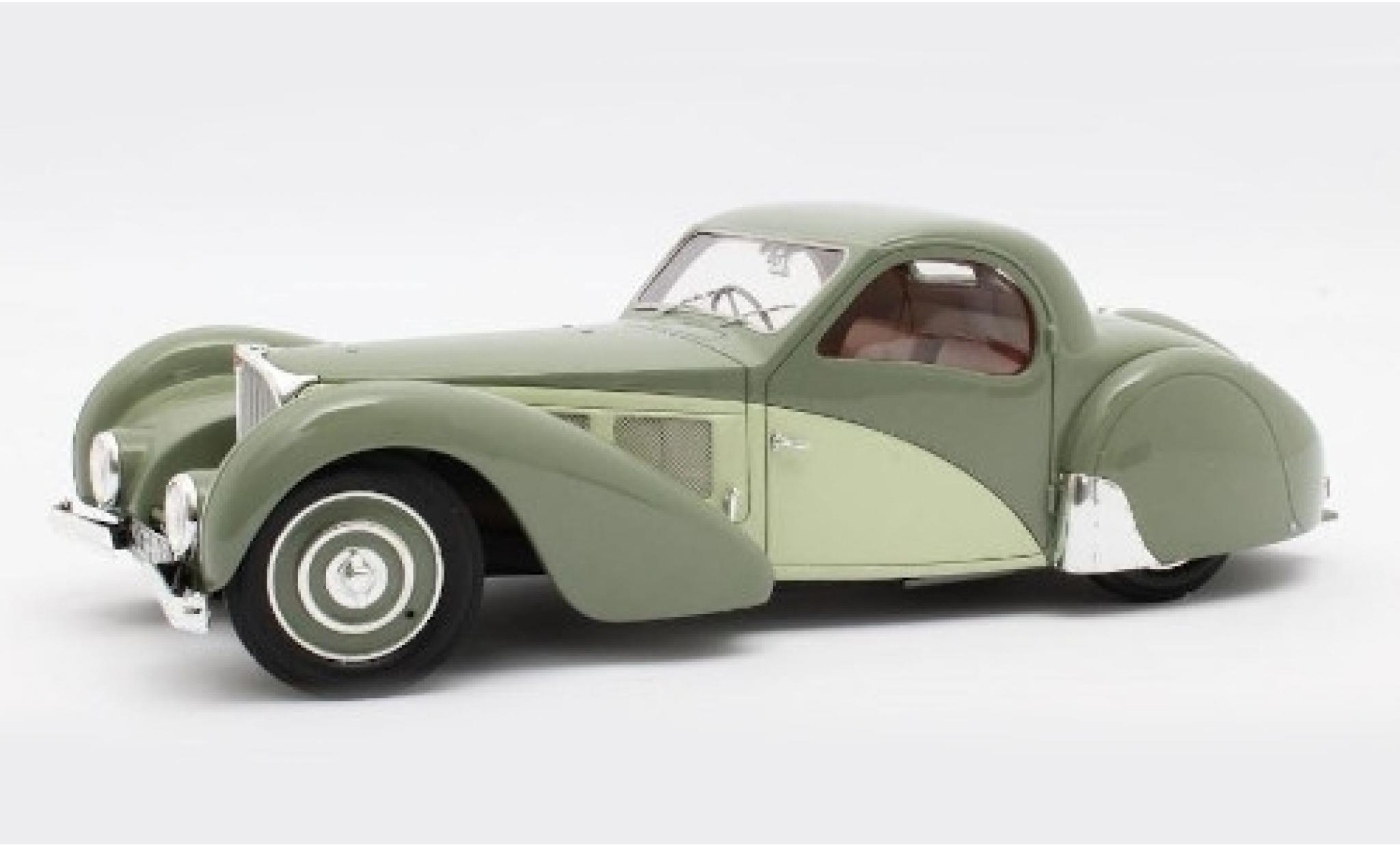 Bugatti 57 1/18 Matrix T SC Atalante green/green RHD 1937 Fahrgestell-n&deg; 511 diecast model cars