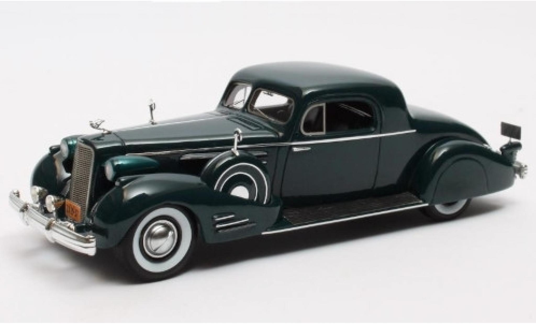 Cadillac V16 1/43 Matrix Series 90 Fleetwood Coupe green 1937 diecast model cars
