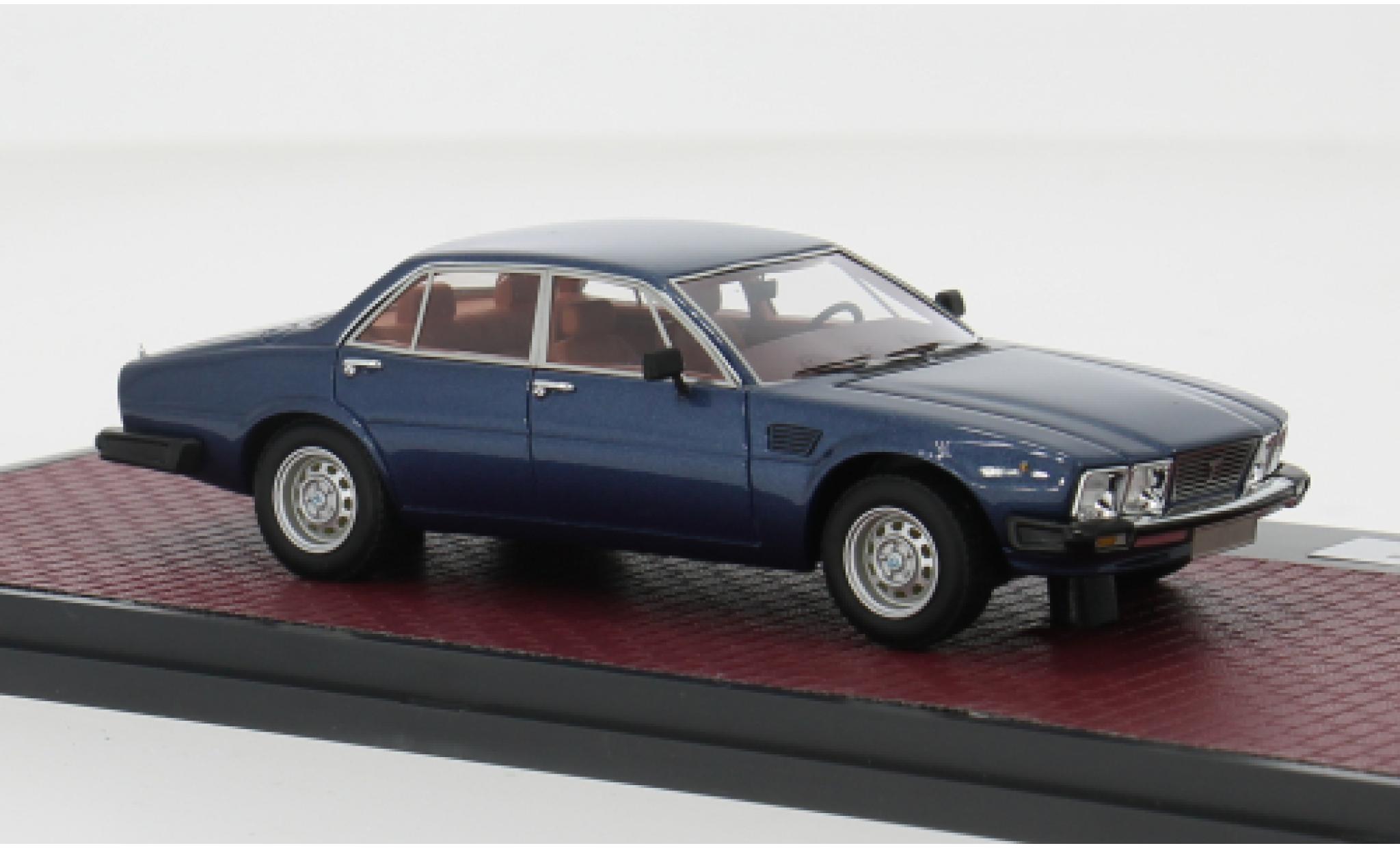De Tomaso Deauville 1/43 Matrix Series 2 blue 1978 1:43 diecast model cars