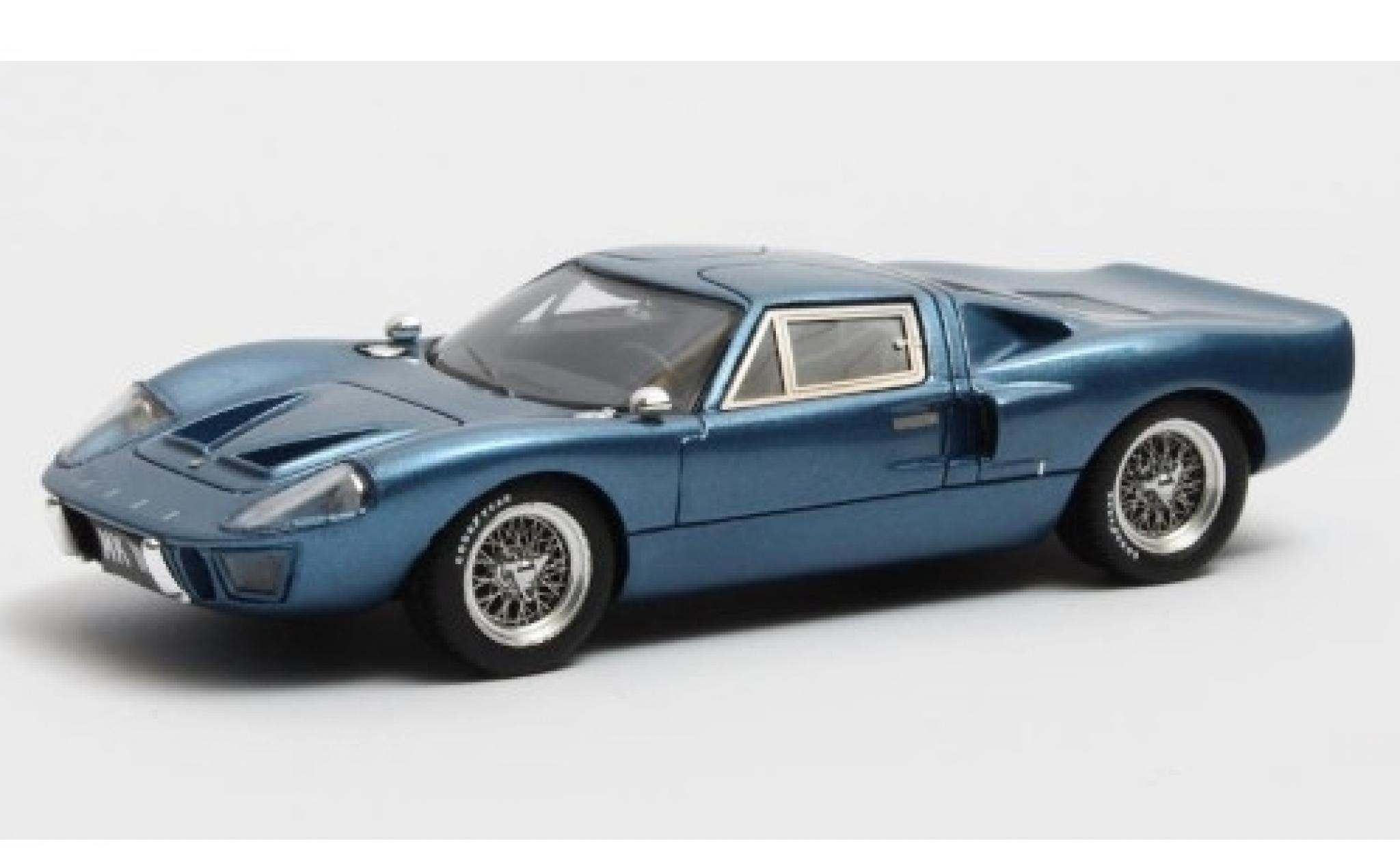 Ford GT40 1/43 Matrix MkIII metallic blue 1967 diecast model cars
