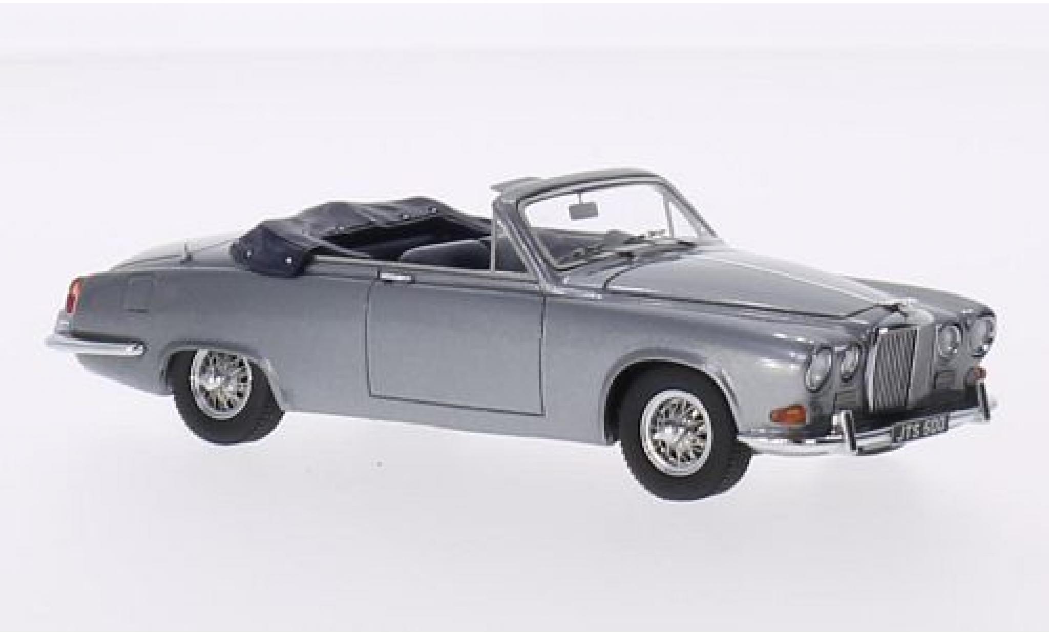 Jaguar 420 1/43 Matrix Harold Radford Convertible metallic grey RHD 1967 diecast model cars